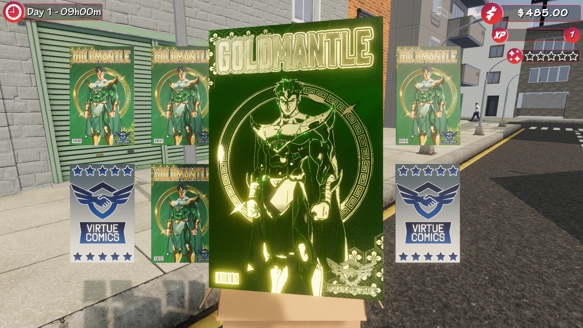 Comic Store Simulator screenshot 1