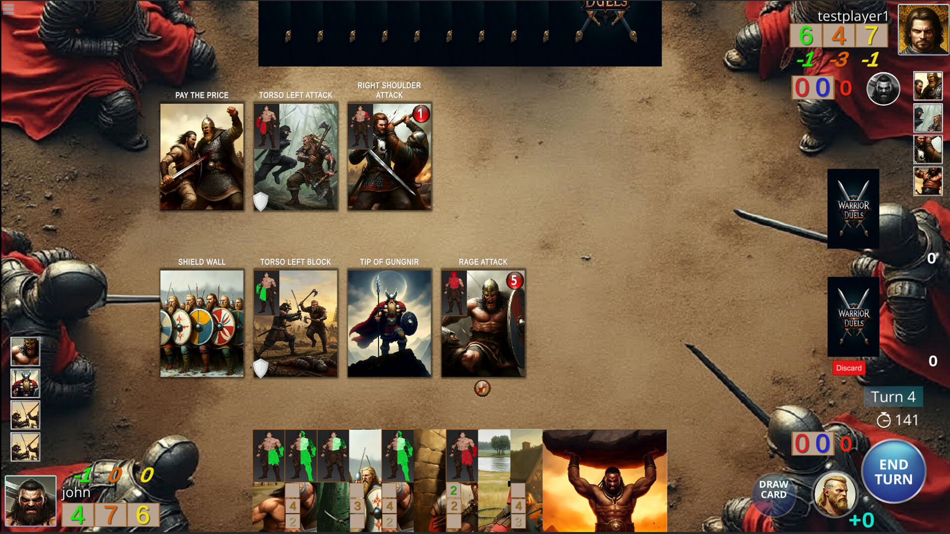 Warrior Duels screenshot 2