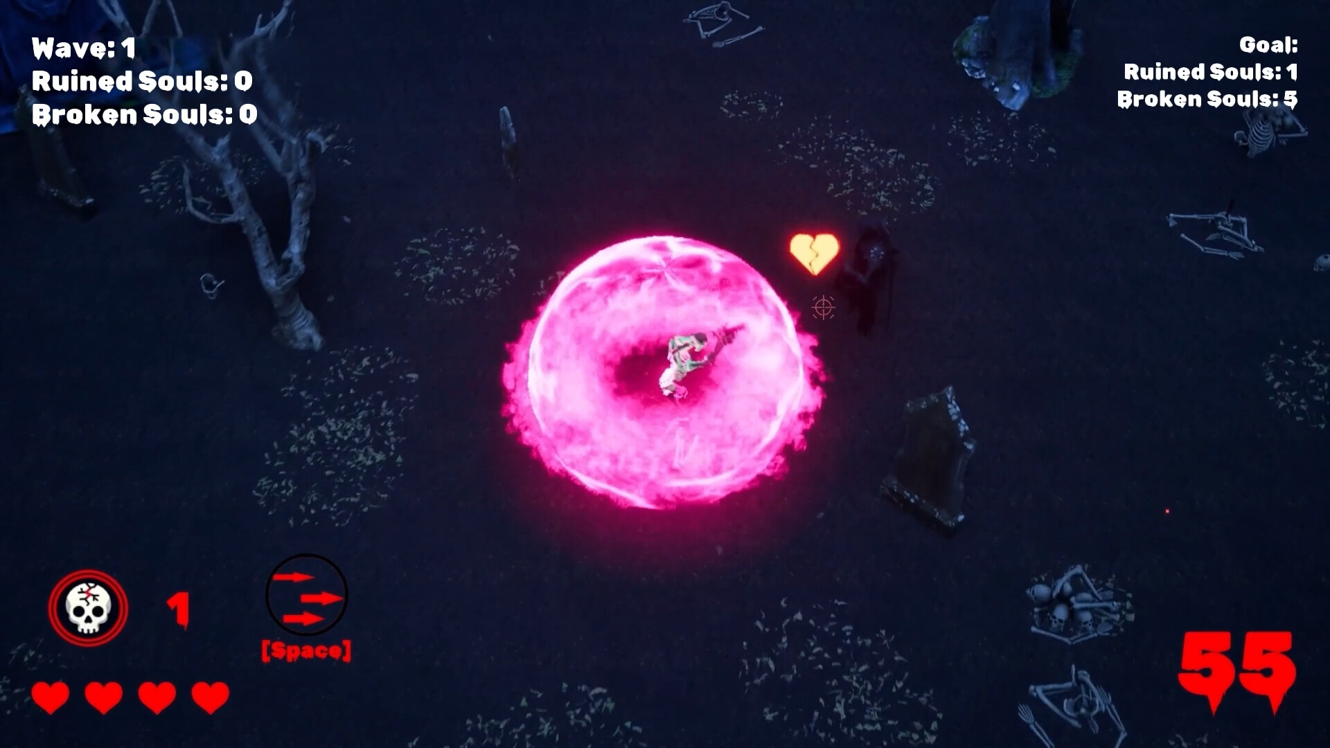 Broken Scary Skeleton screenshot 4