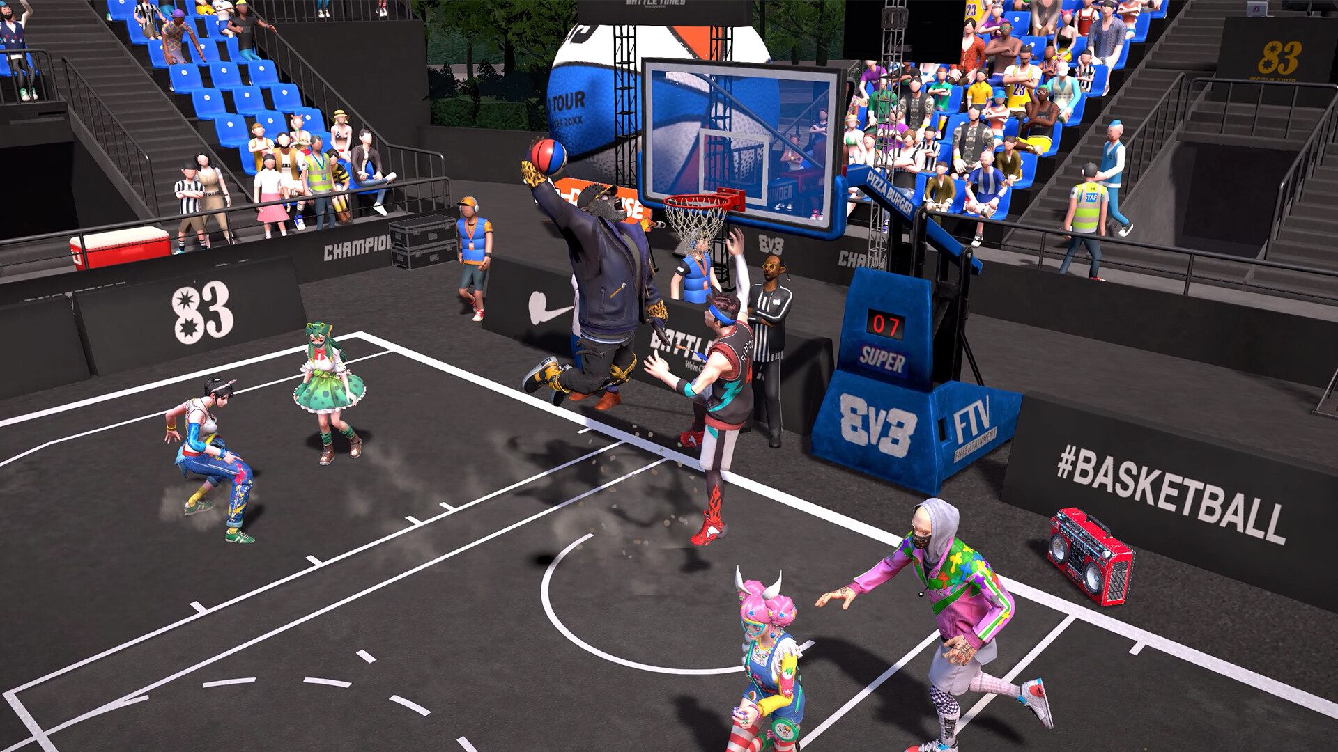 FREE DUNK screenshot 2
