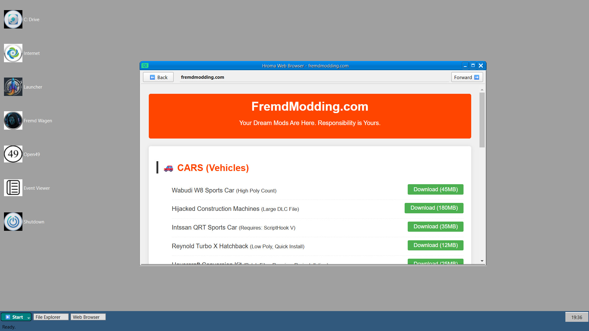 Fremd Wagen: Mod Chaos screenshot 3