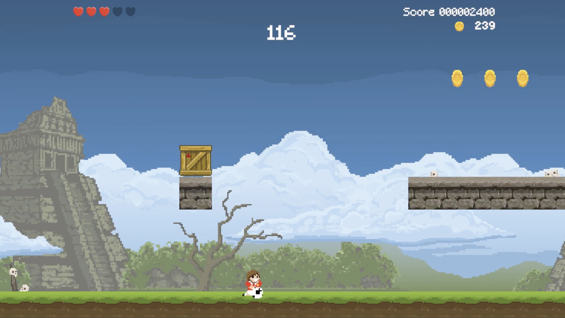 Soccerboy vs Aliens screenshot 1