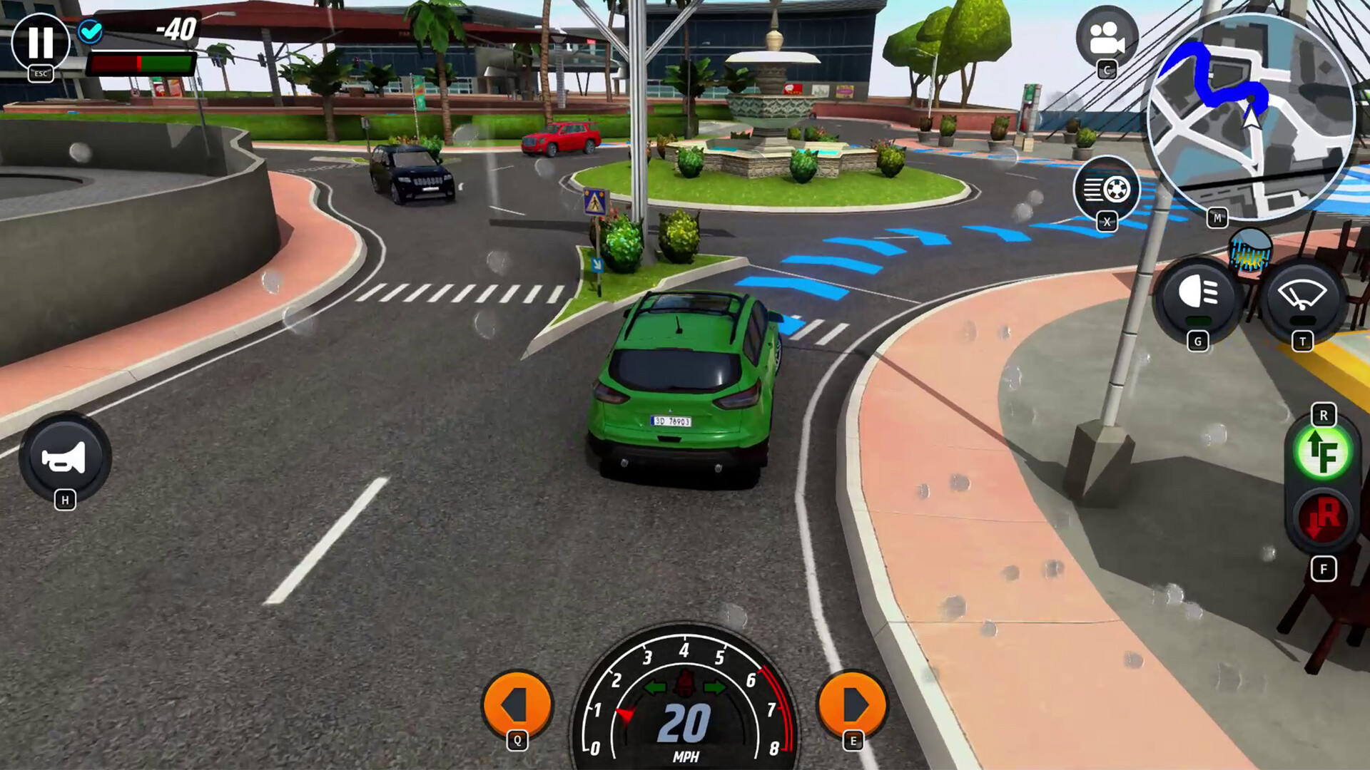 Car Driving School Simulator screenshot 1