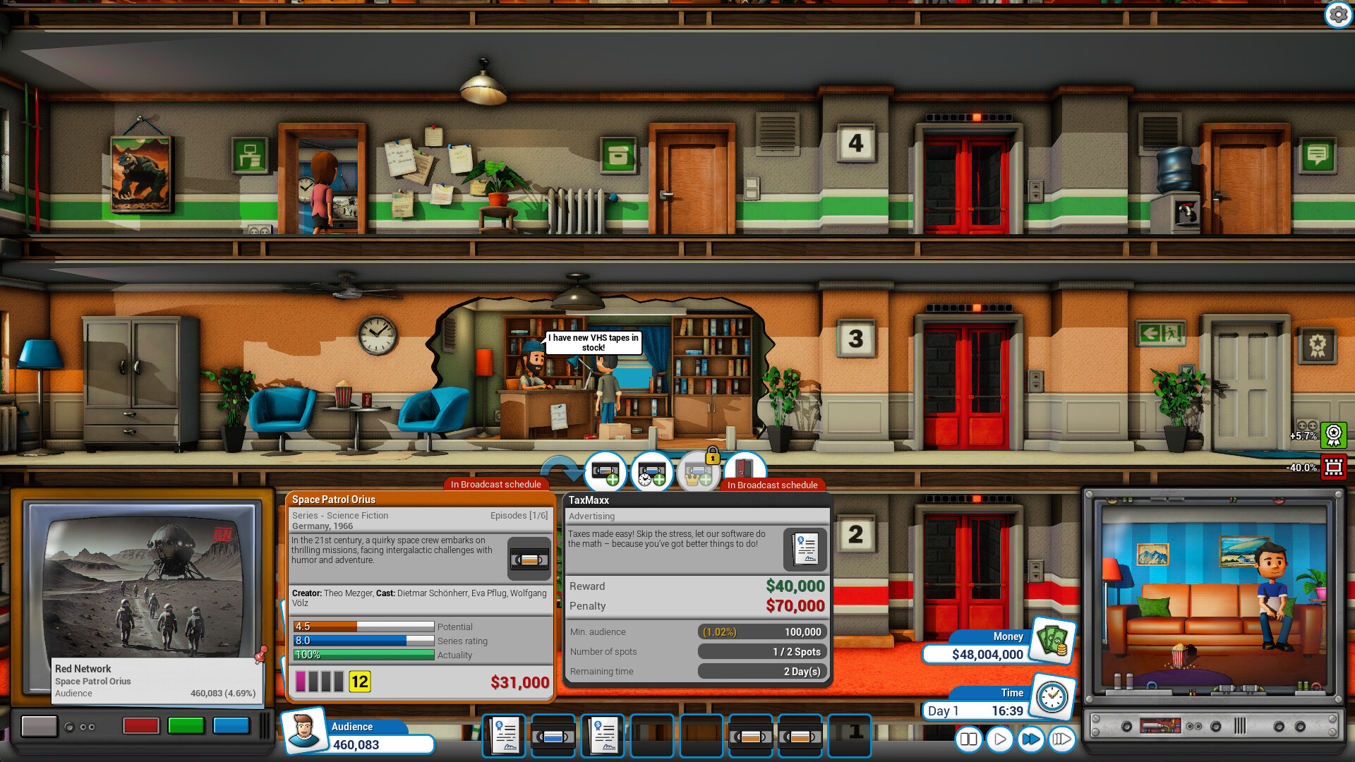 Mad Television Tycoon screenshot 4