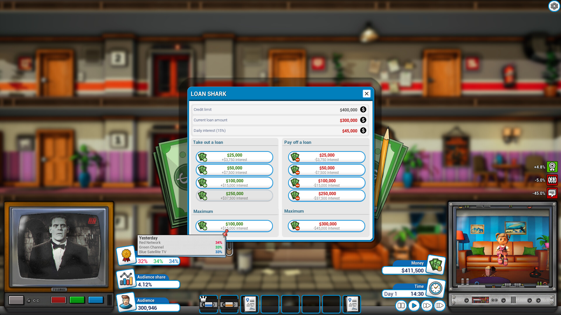 Mad Television Tycoon screenshot 12
