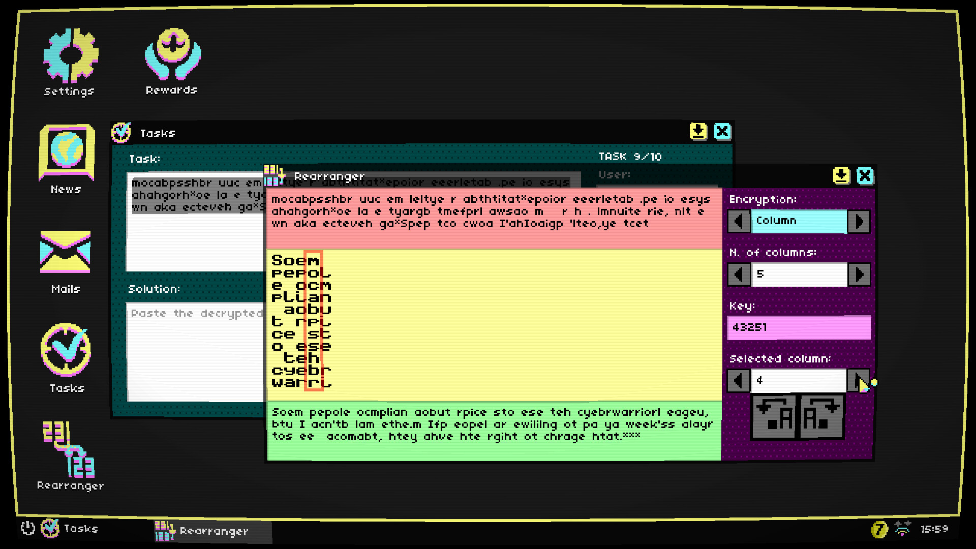 DECRYPTO Project screenshot 1