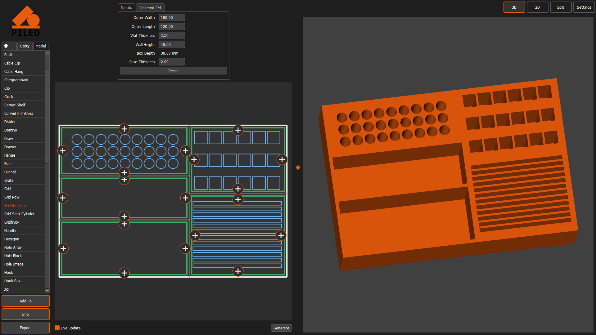 PILED 3D CAD MULTI TOOL screenshot 12