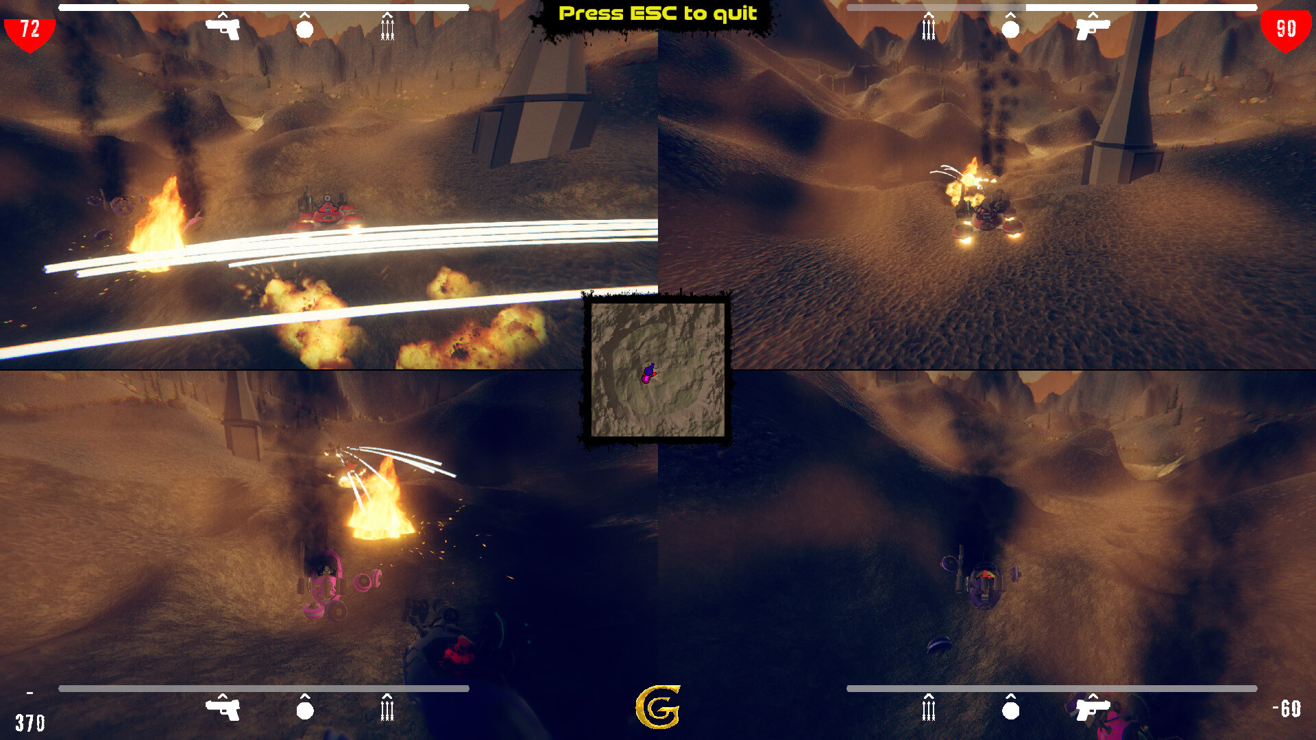 Personal Hover Attack Tanks screenshot 4