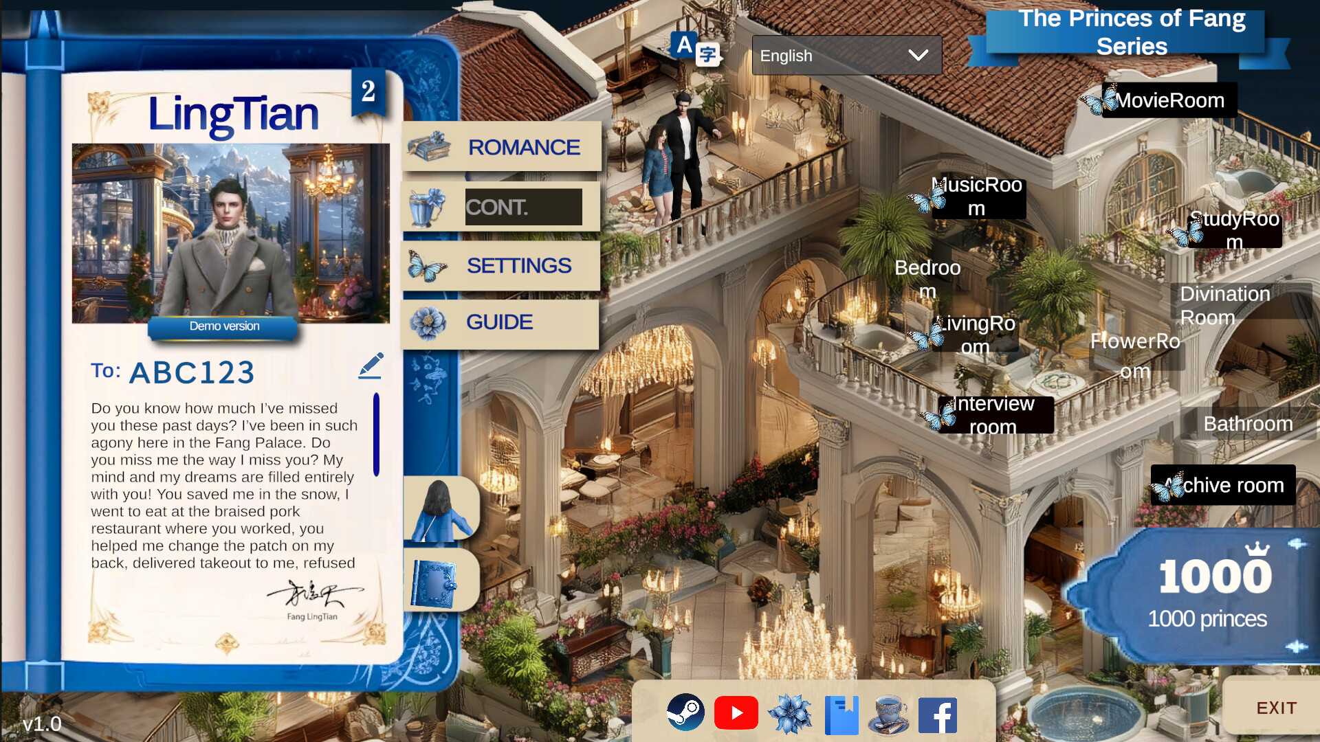 LingTian2: Your Destined Prince screenshot 1