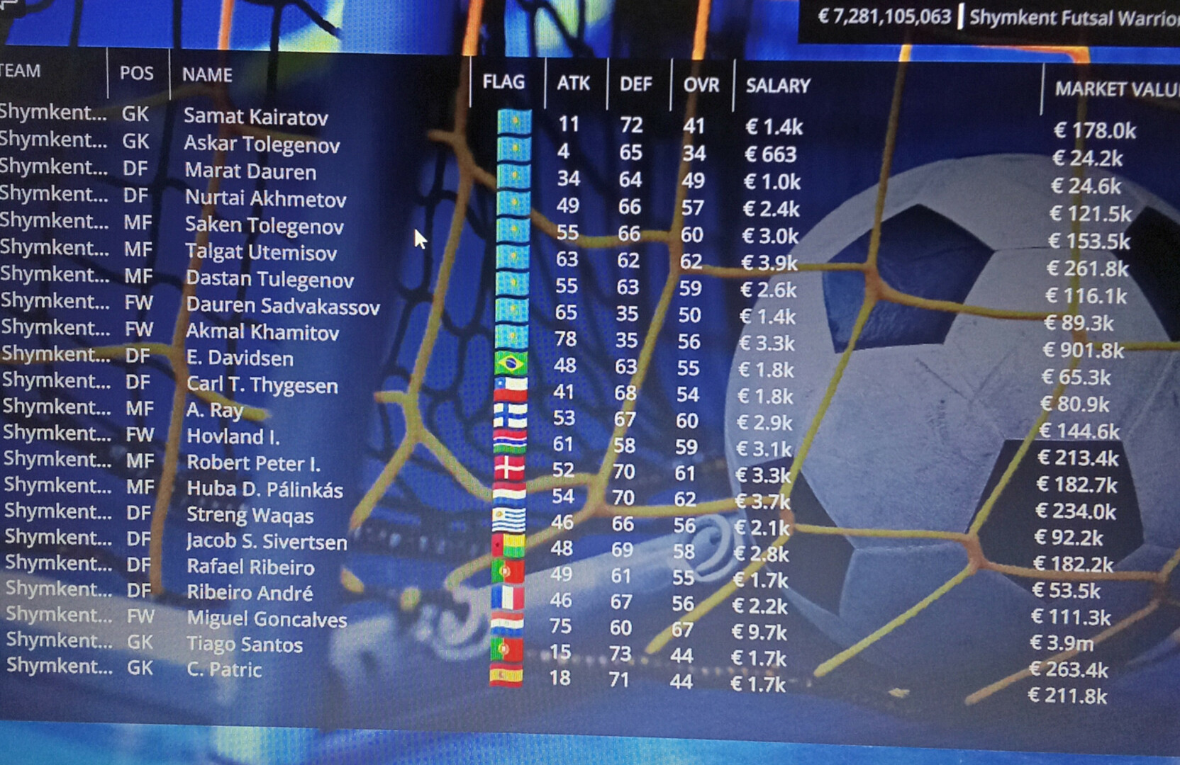 Multi Championchip Futsal screenshot 2
