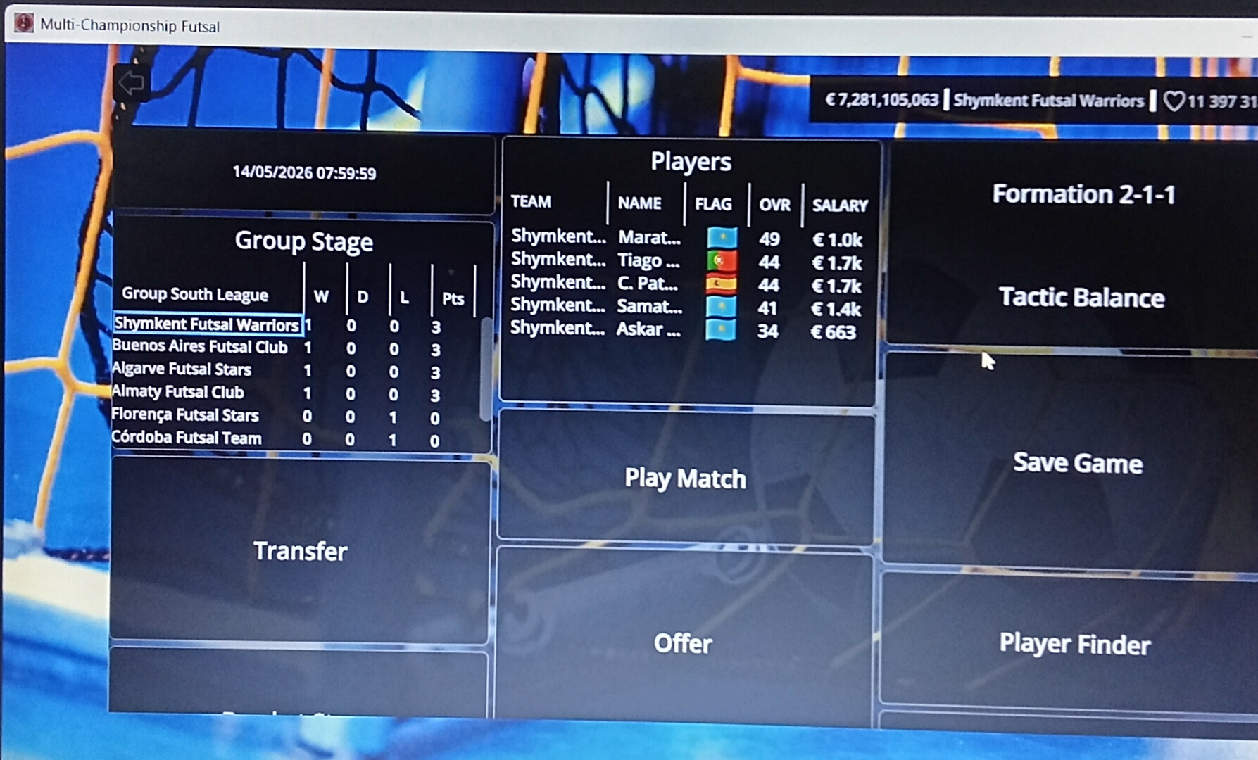 Multi Championchip Futsal screenshot 3
