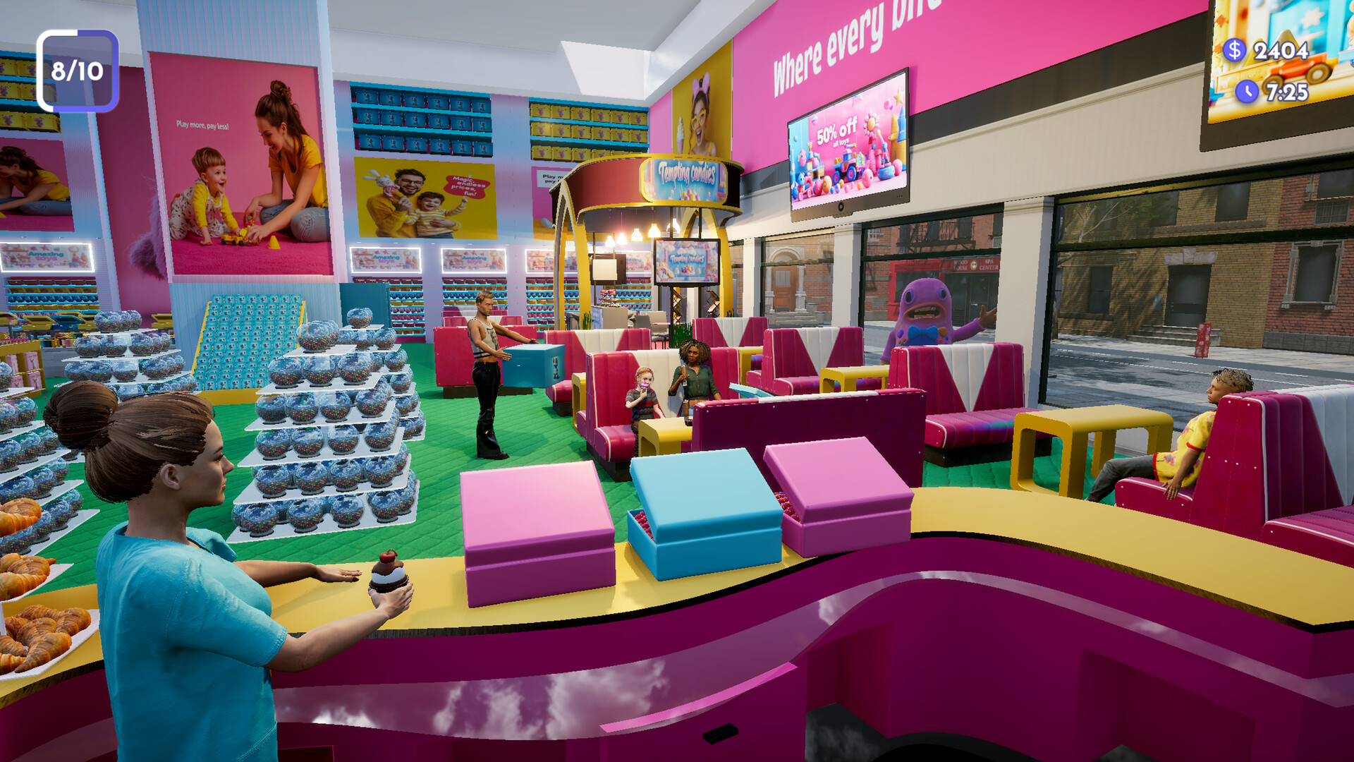 Candy Shop: BUSINESS SIMULATOR screenshot 11