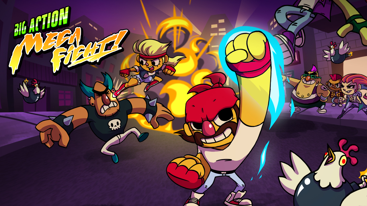 Big Action Mega Fight! screenshot 1