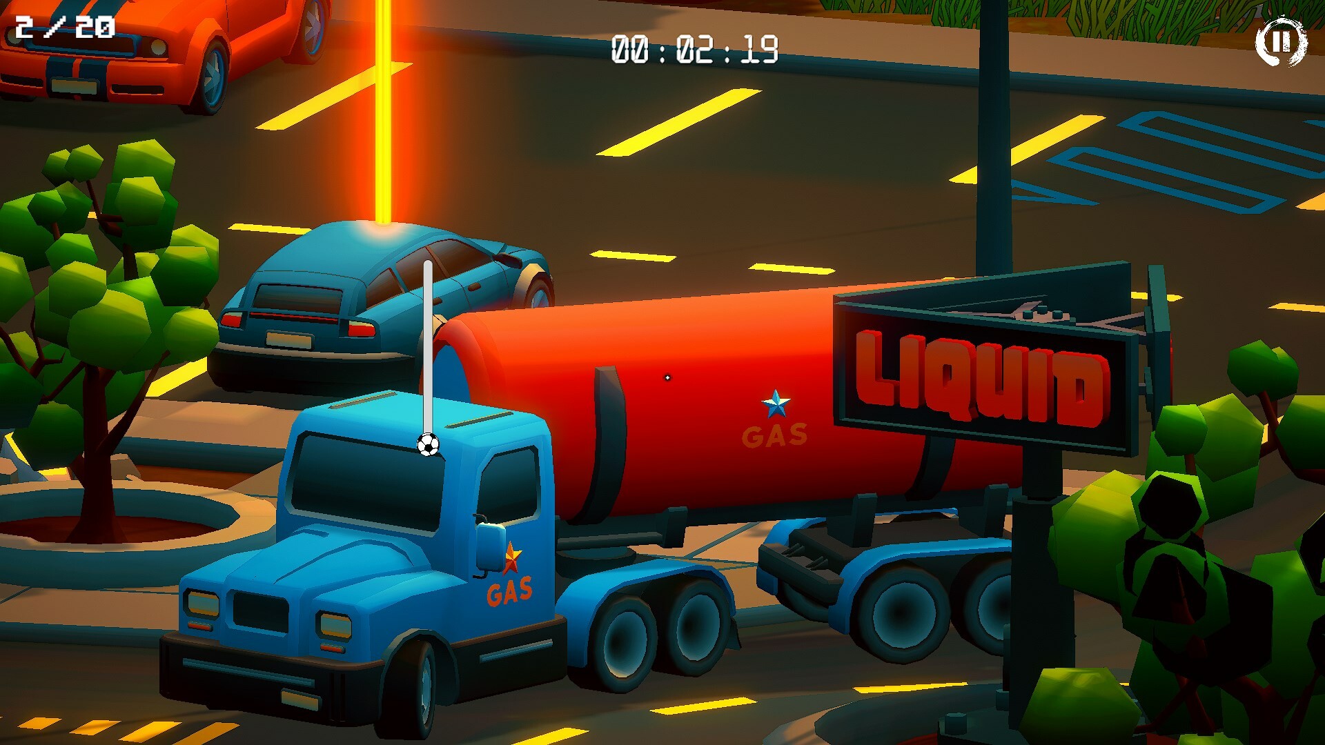 ROOM FOOTBALL - Petrol Station screenshot 1