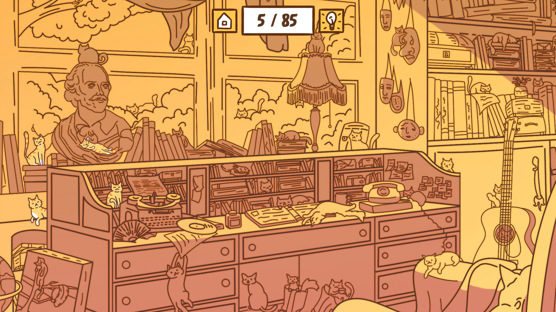 Cats Visiting Cozy Art Studios screenshot 2