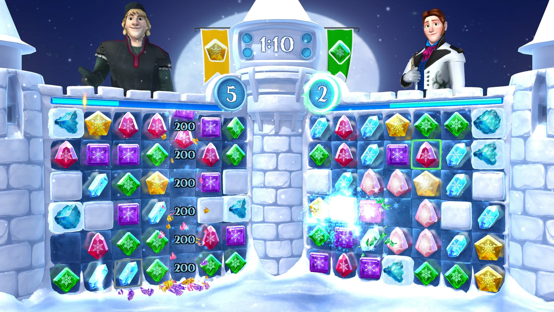 Frozen Free Fall: Snowball Fight screenshot 3