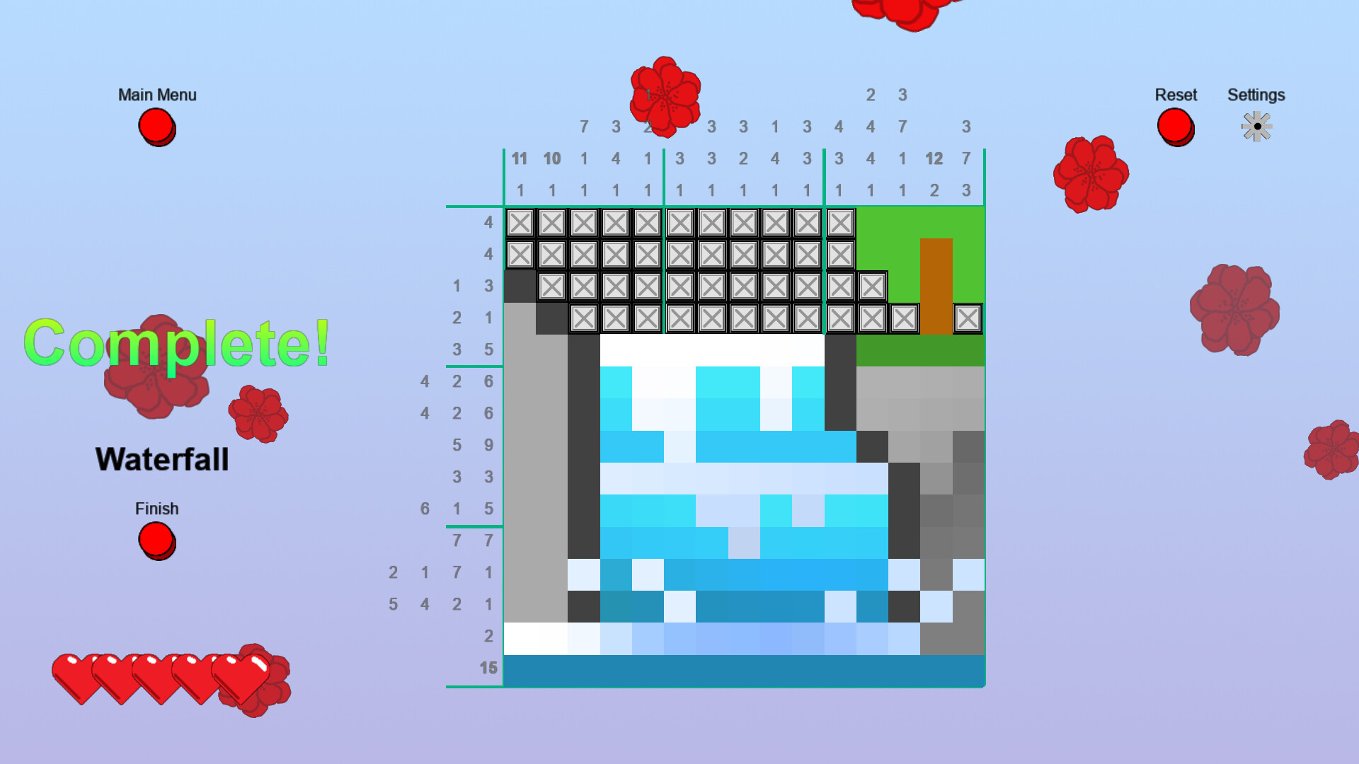 Nature Picross screenshot 5