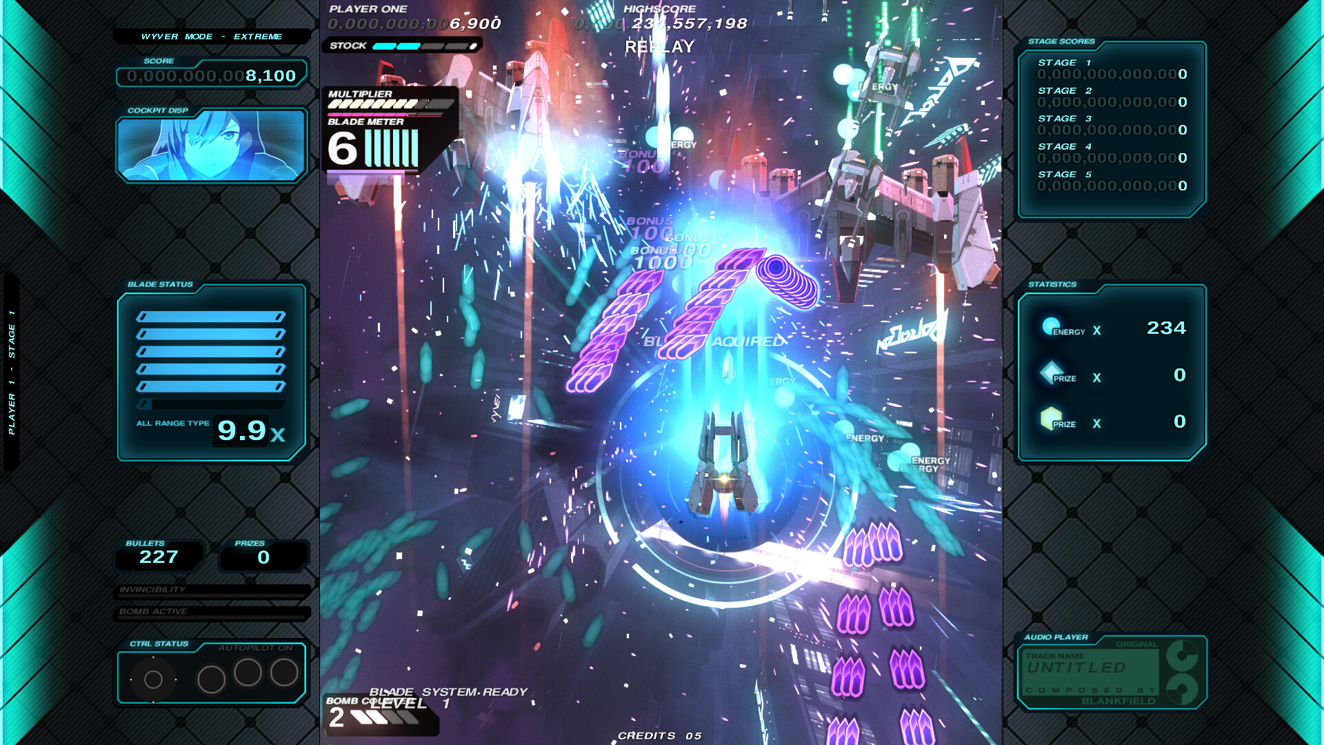 Danmaku Unlimited 4 WYVER ULTRA screenshot 1