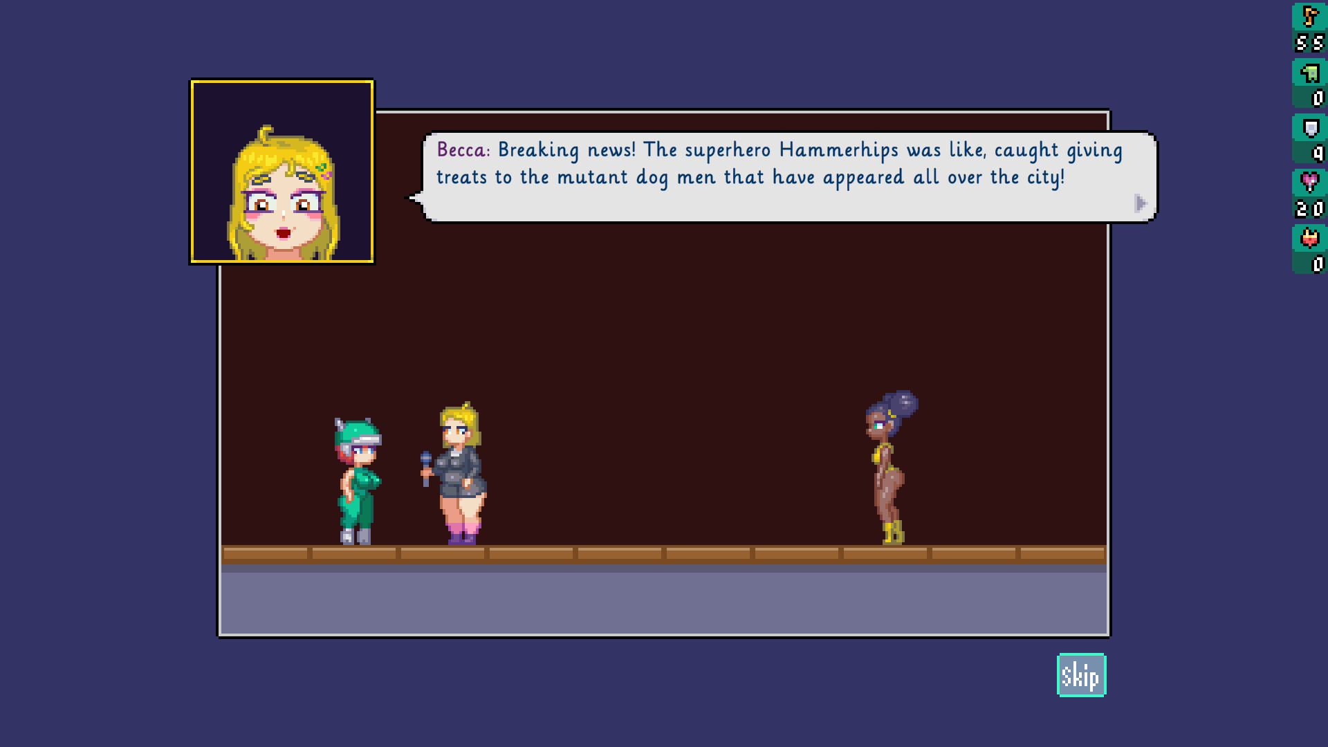 Girlfriend Saves the City screenshot 1