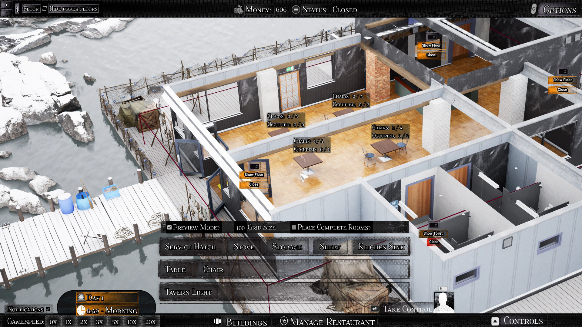 Northern Waters - Fishing & Restaurant Simulator screenshot 3