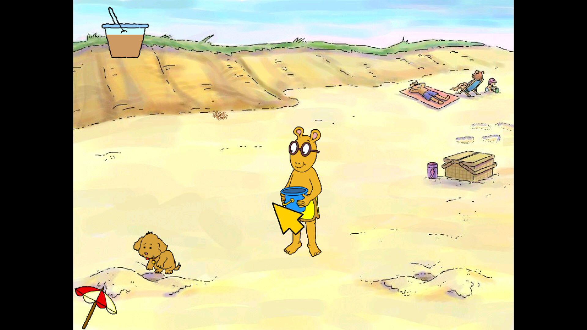Arthur's Sand Castle Contest screenshot 1