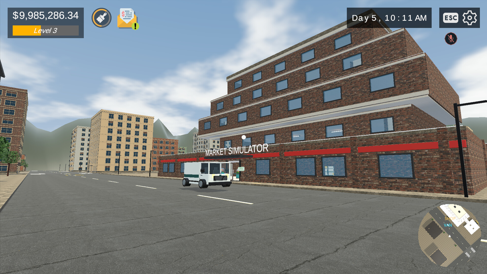 Market Simulator screenshot 1