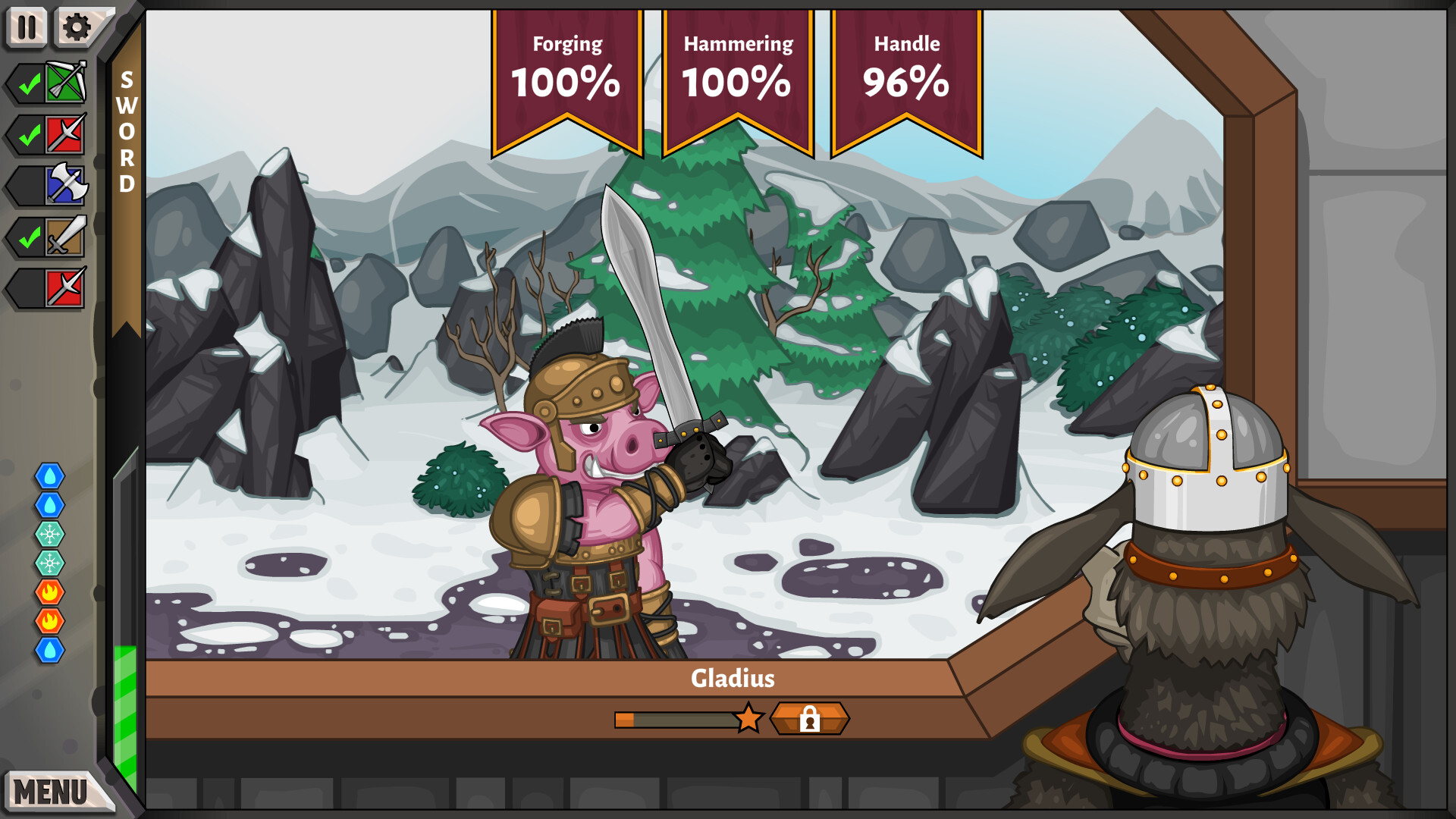 Jacksmith: Weapons and Warriors screenshot 9