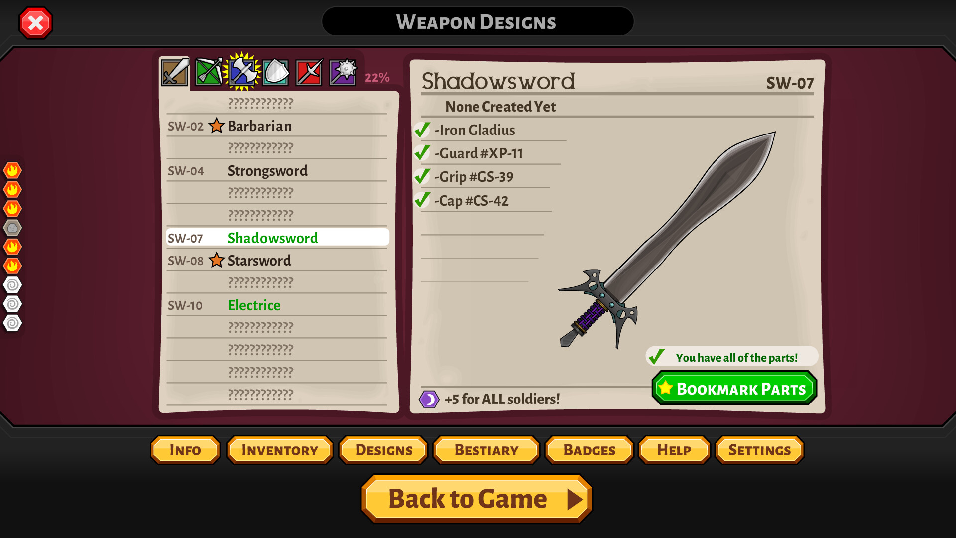Jacksmith: Weapons and Warriors screenshot 12