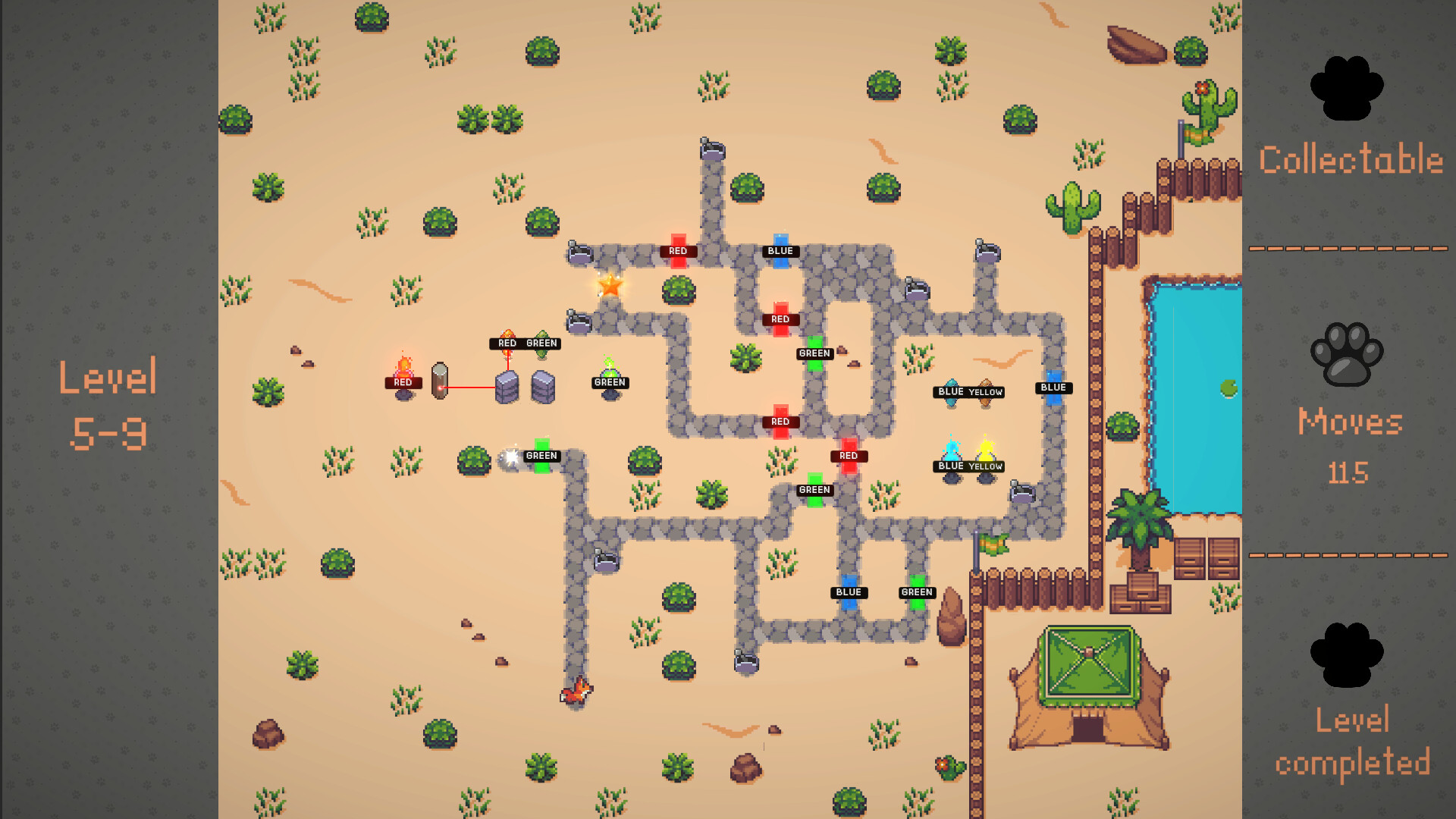 Foxxel Quest - A Puzzle Adventure screenshot 2