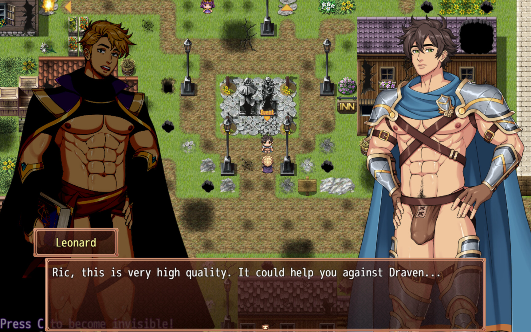 Forged Desires: A Bara JRPG screenshot 6