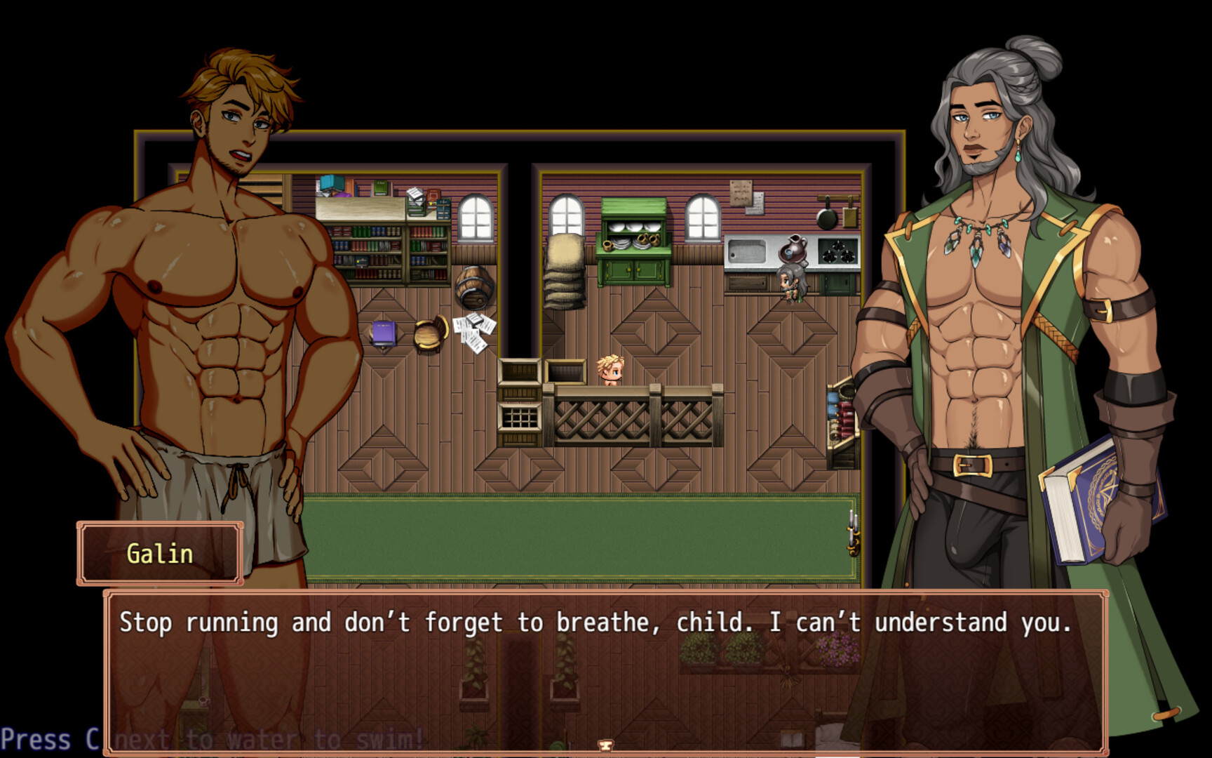 Forged Desires: A Bara JRPG screenshot 2