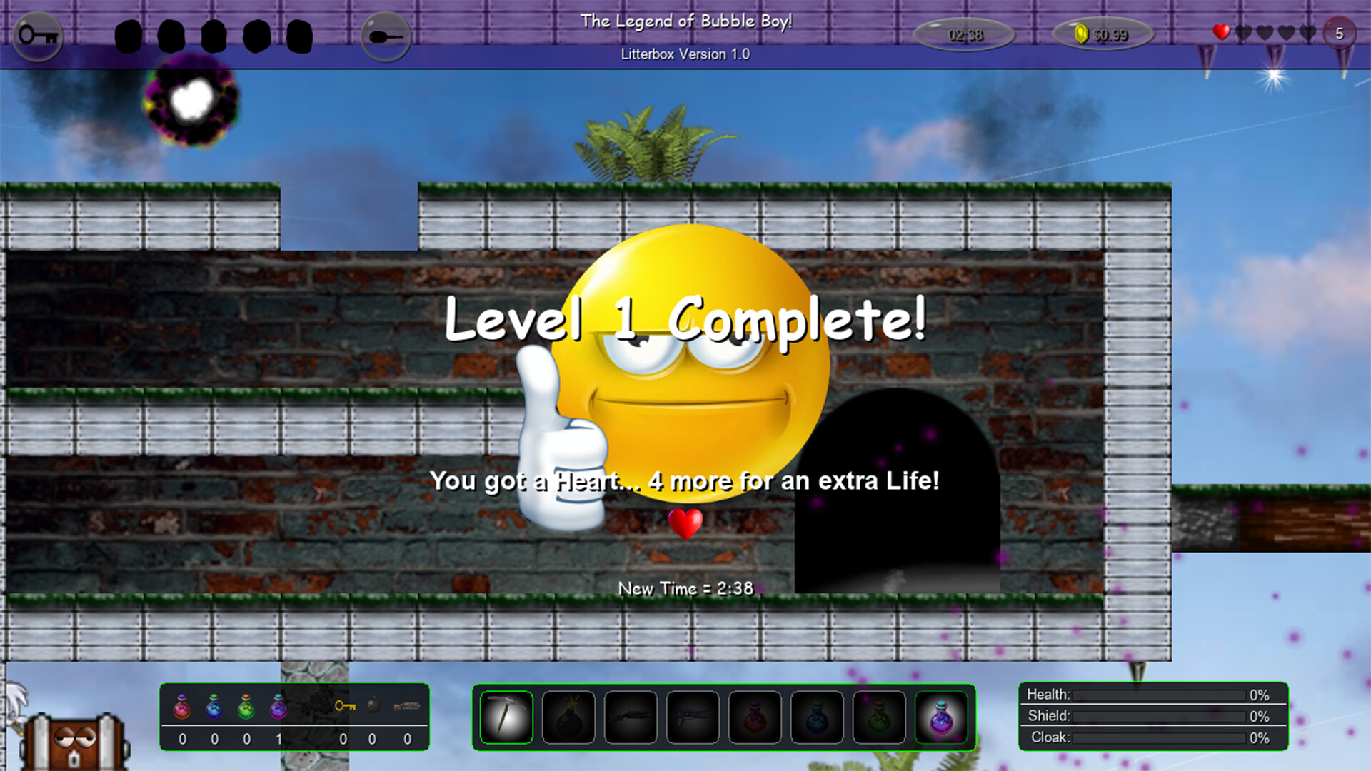 The Legend of Bubble Boy screenshot 5
