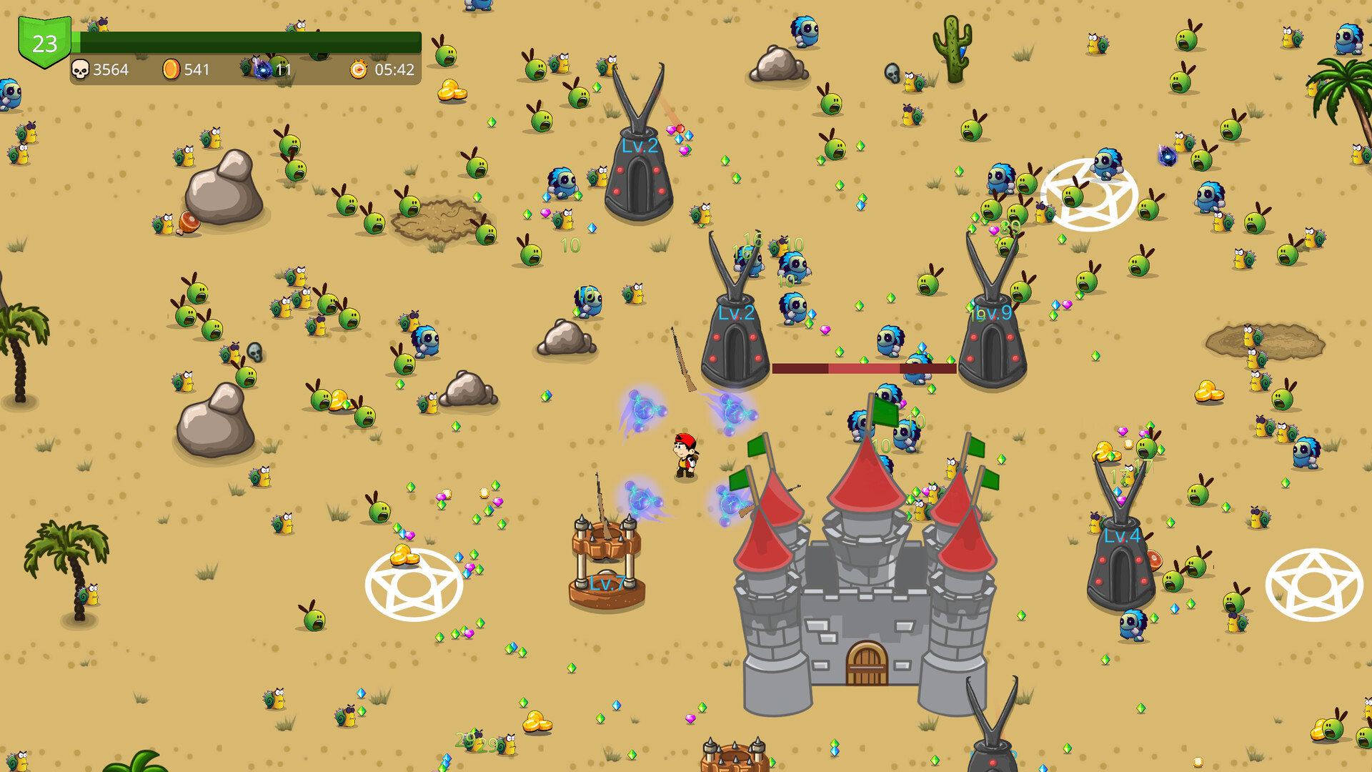 Monster Mayhem screenshot 2