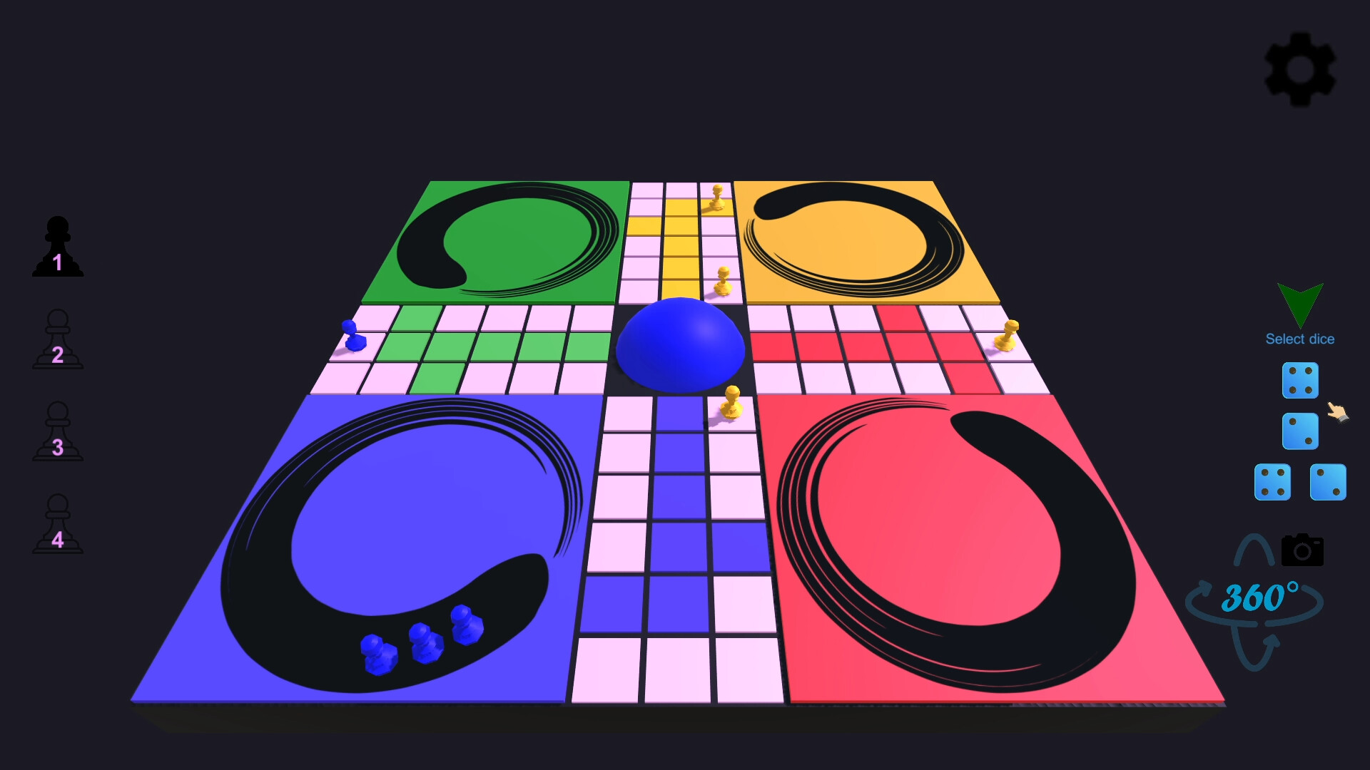 Dice Battle: 3D Board Game screenshot 2