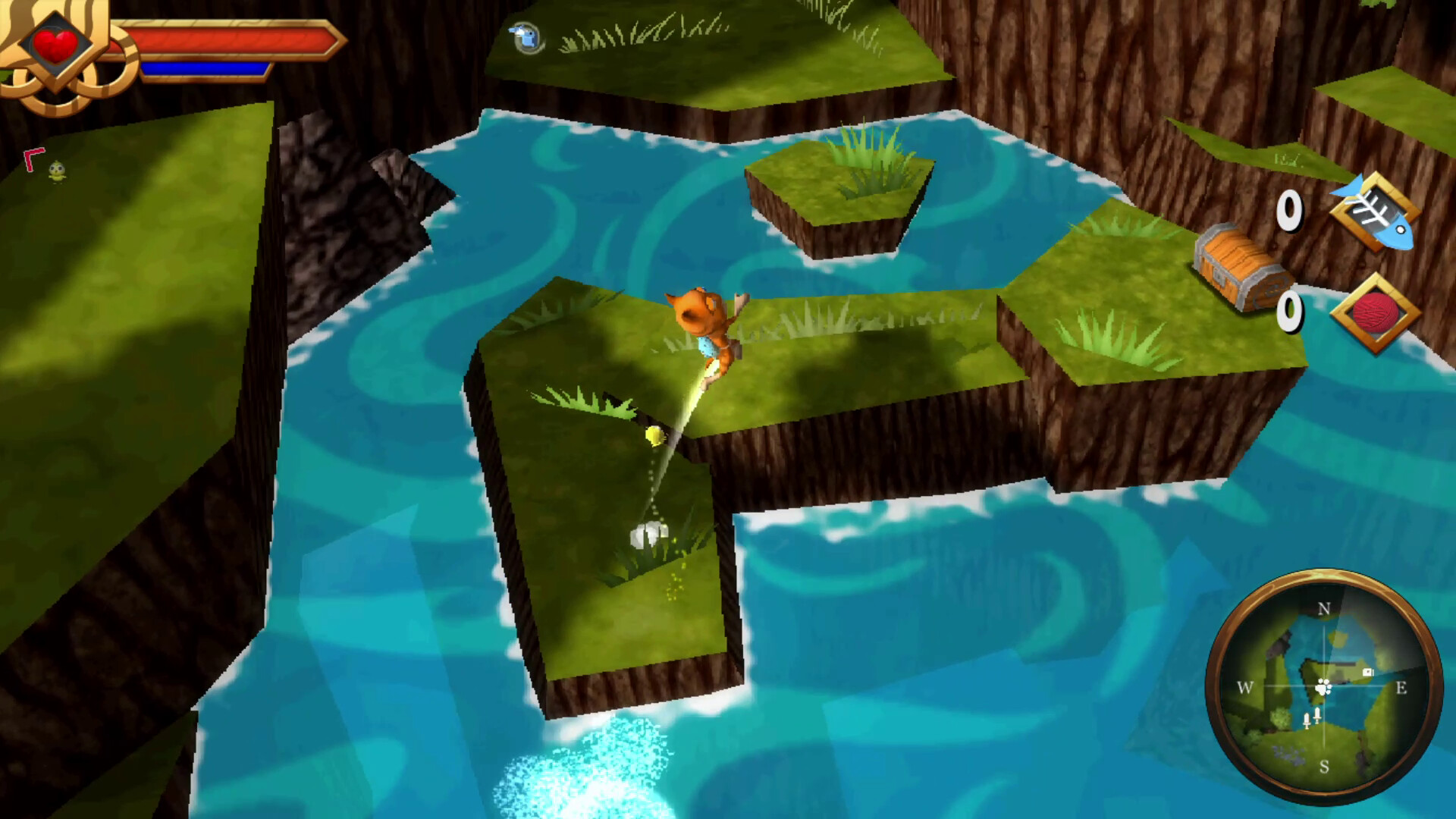Georgie-Yolkie 64 - The Furry Tale screenshot 2