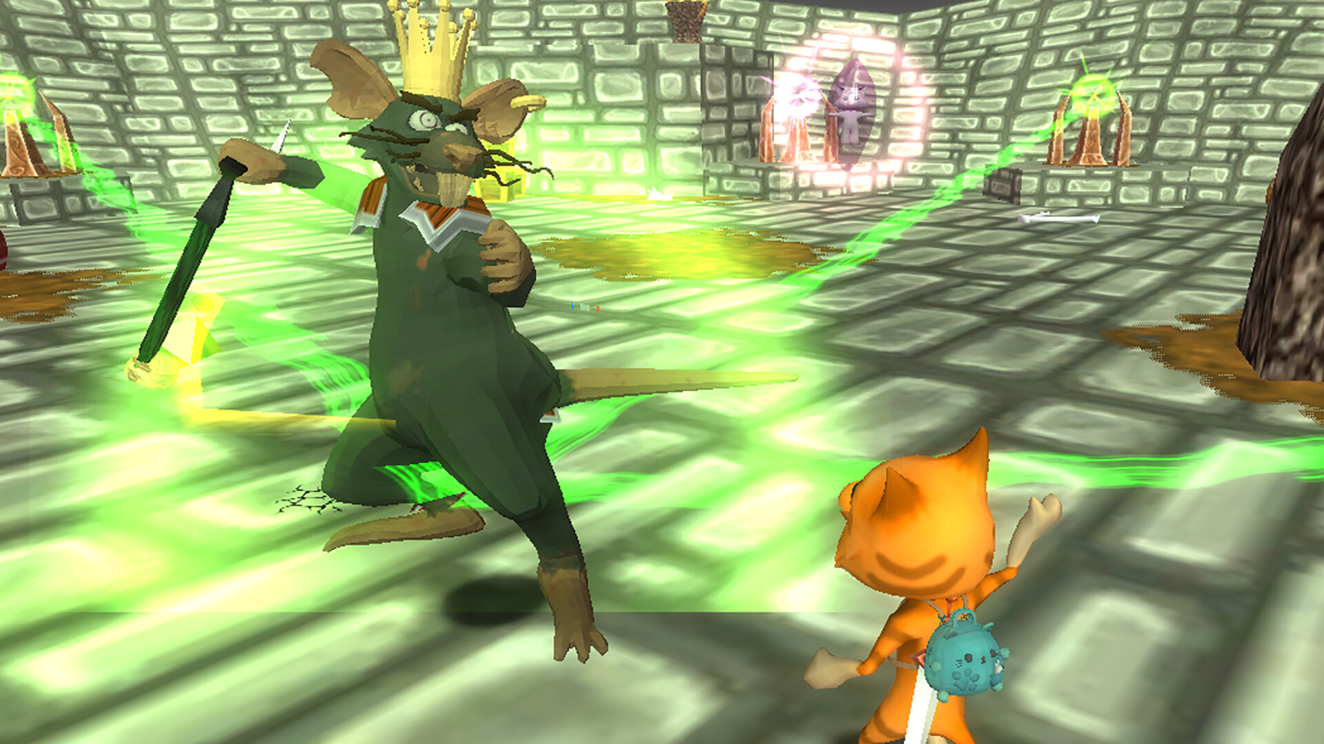 Georgie-Yolkie 64 - The Furry Tale screenshot 6