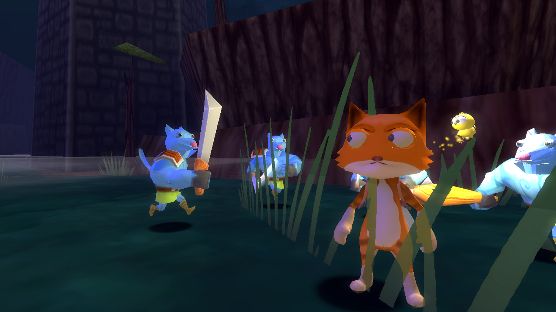 Georgie-Yolkie 64 - The Furry Tale screenshot 4