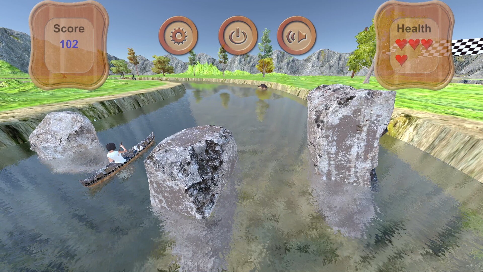 Canoe Dodge screenshot 1