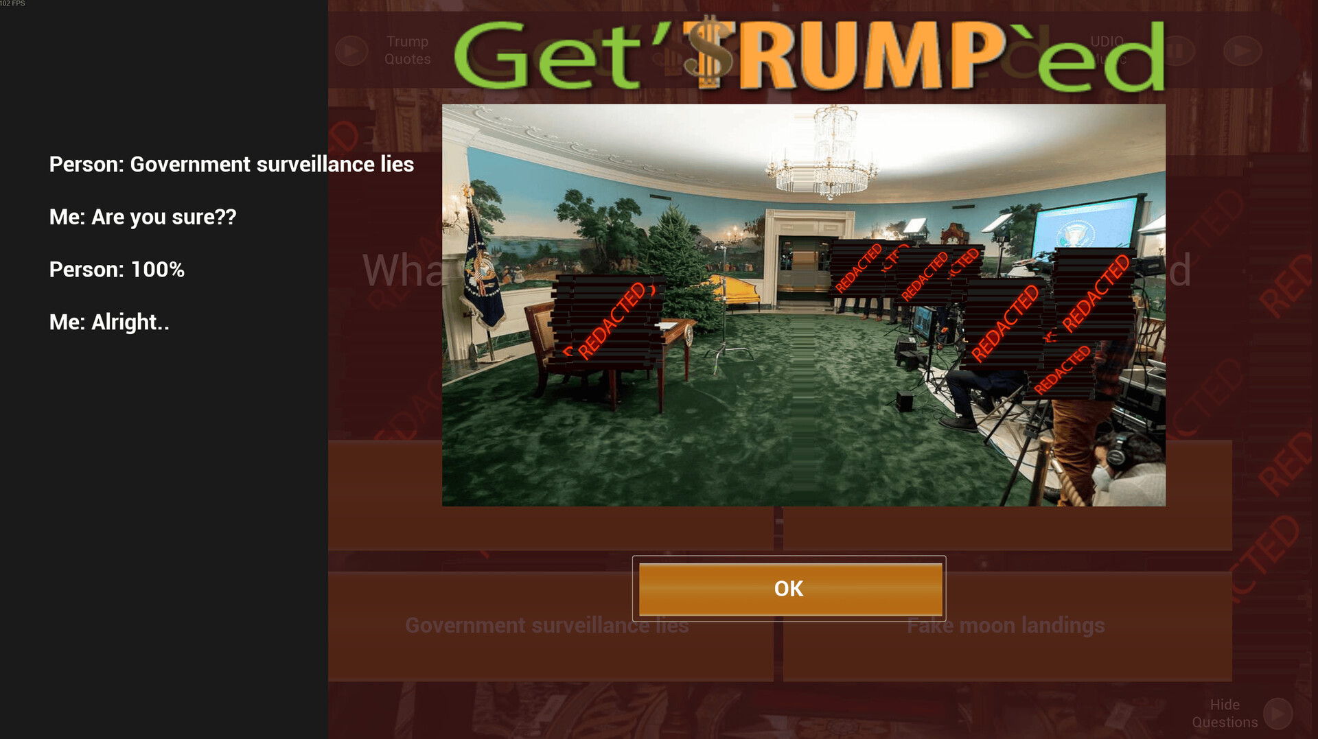 Get'TRUMP`ed Trivia screenshot 3