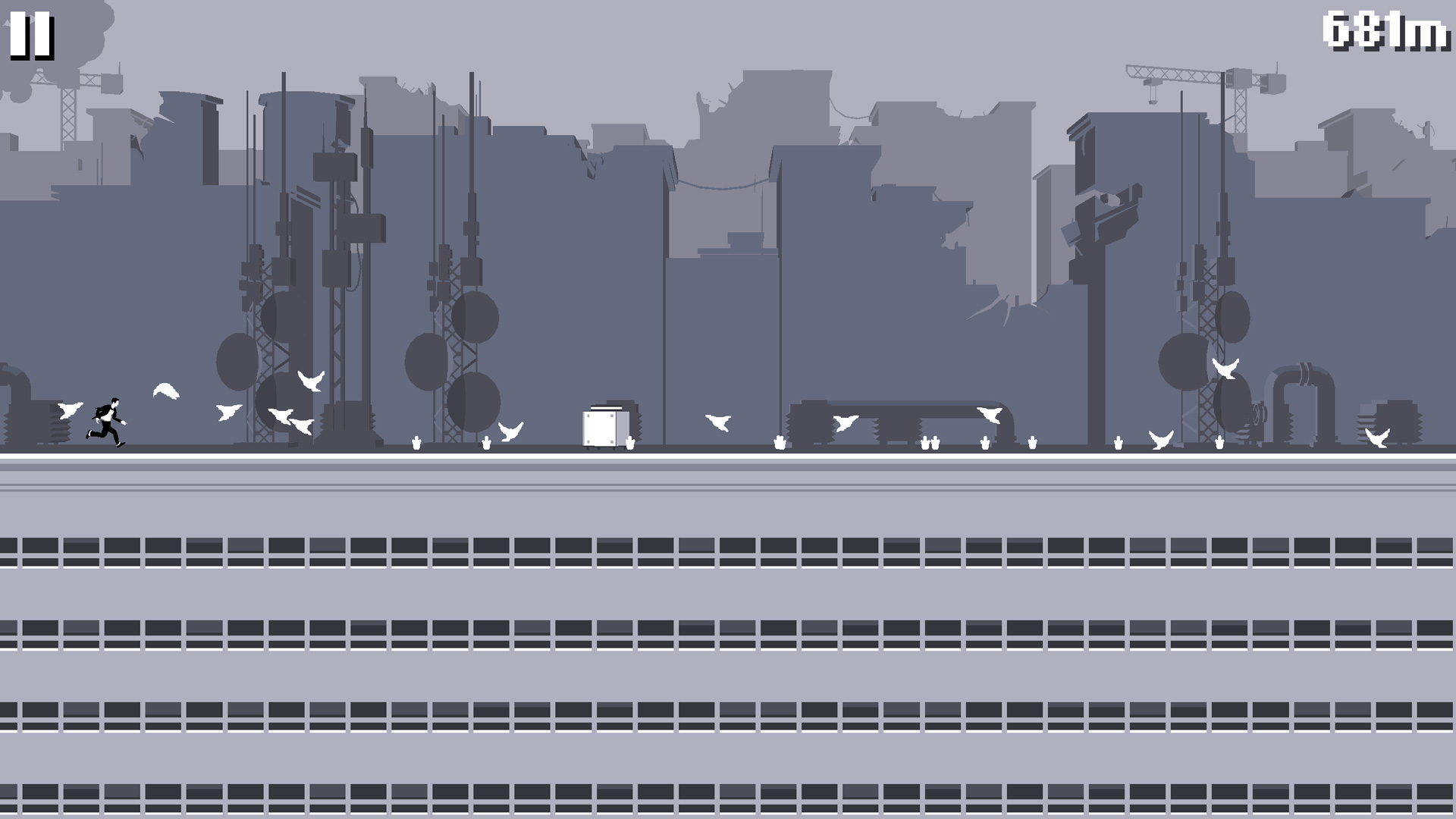 Canabalt screenshot 1