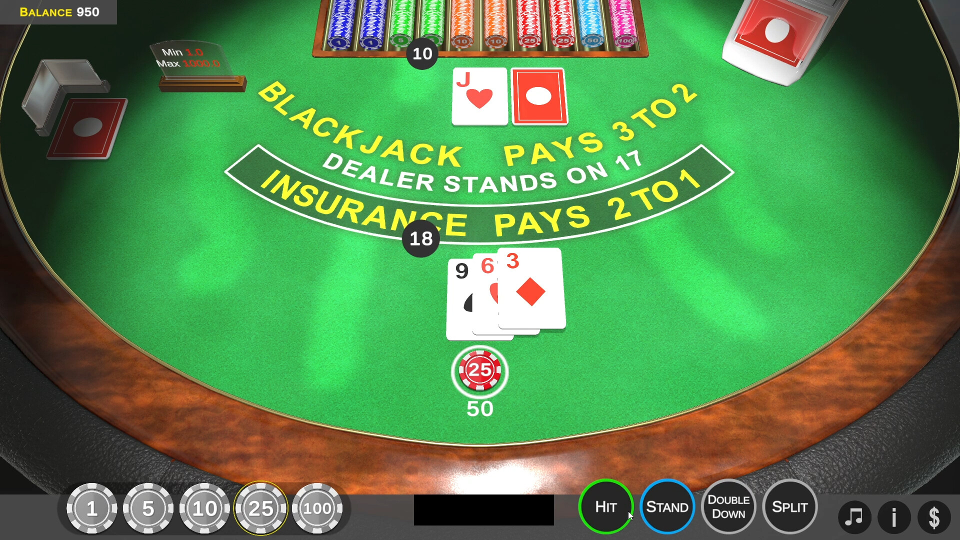 Blackjack screenshot 3