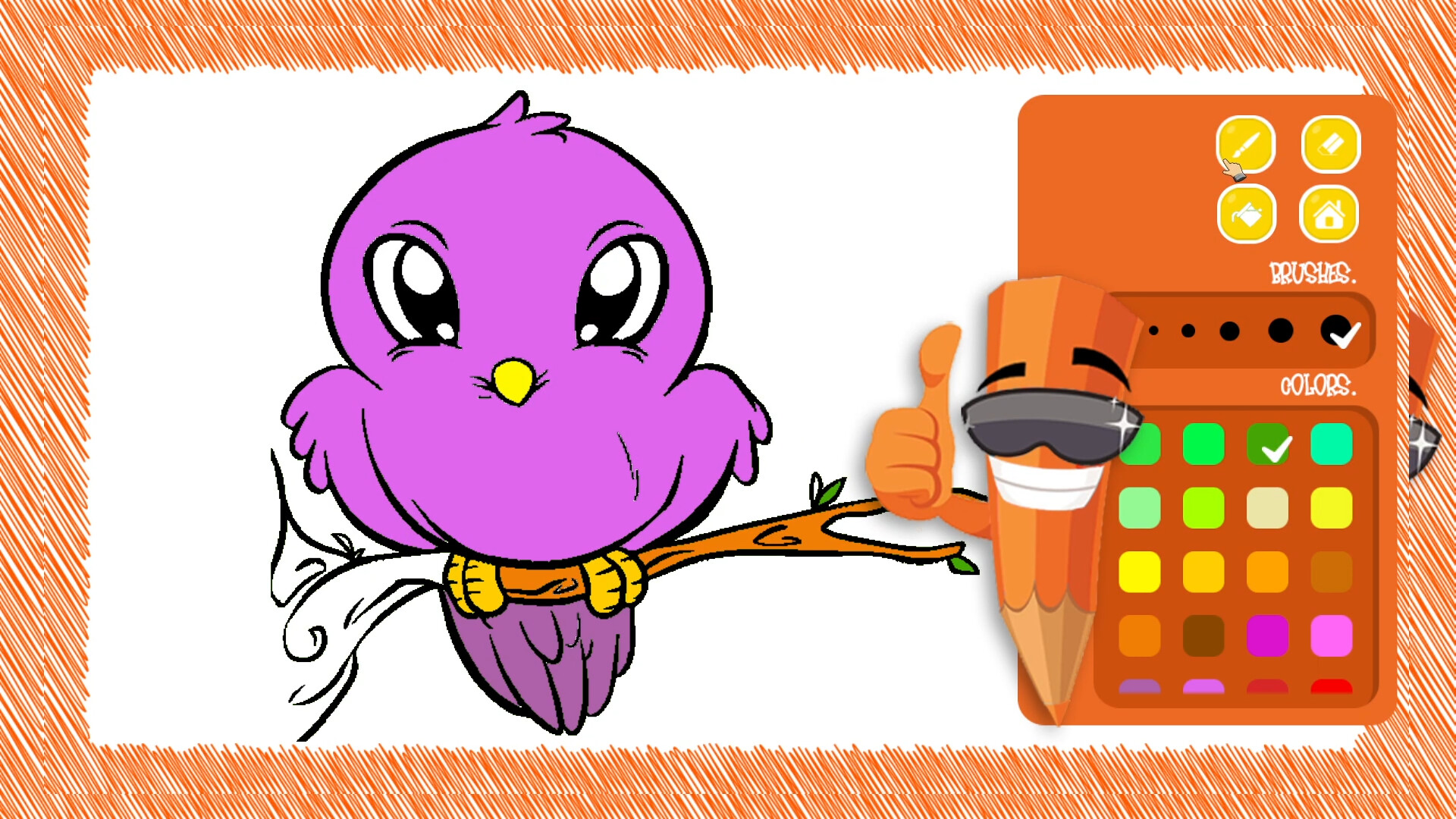 Bird Coloring screenshot 4