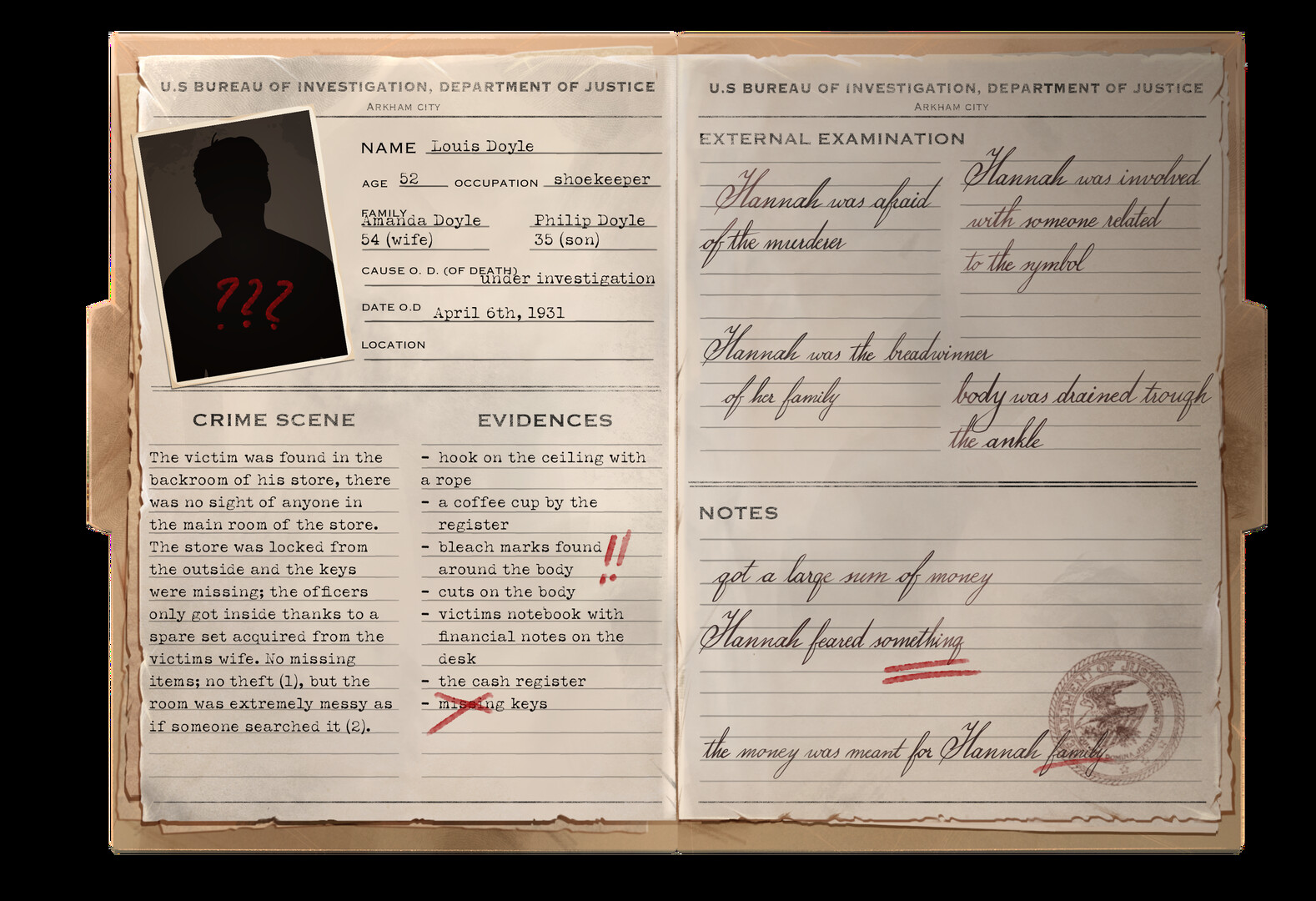 Cthulhu Mysteries: Veins of Arkham screenshot 4