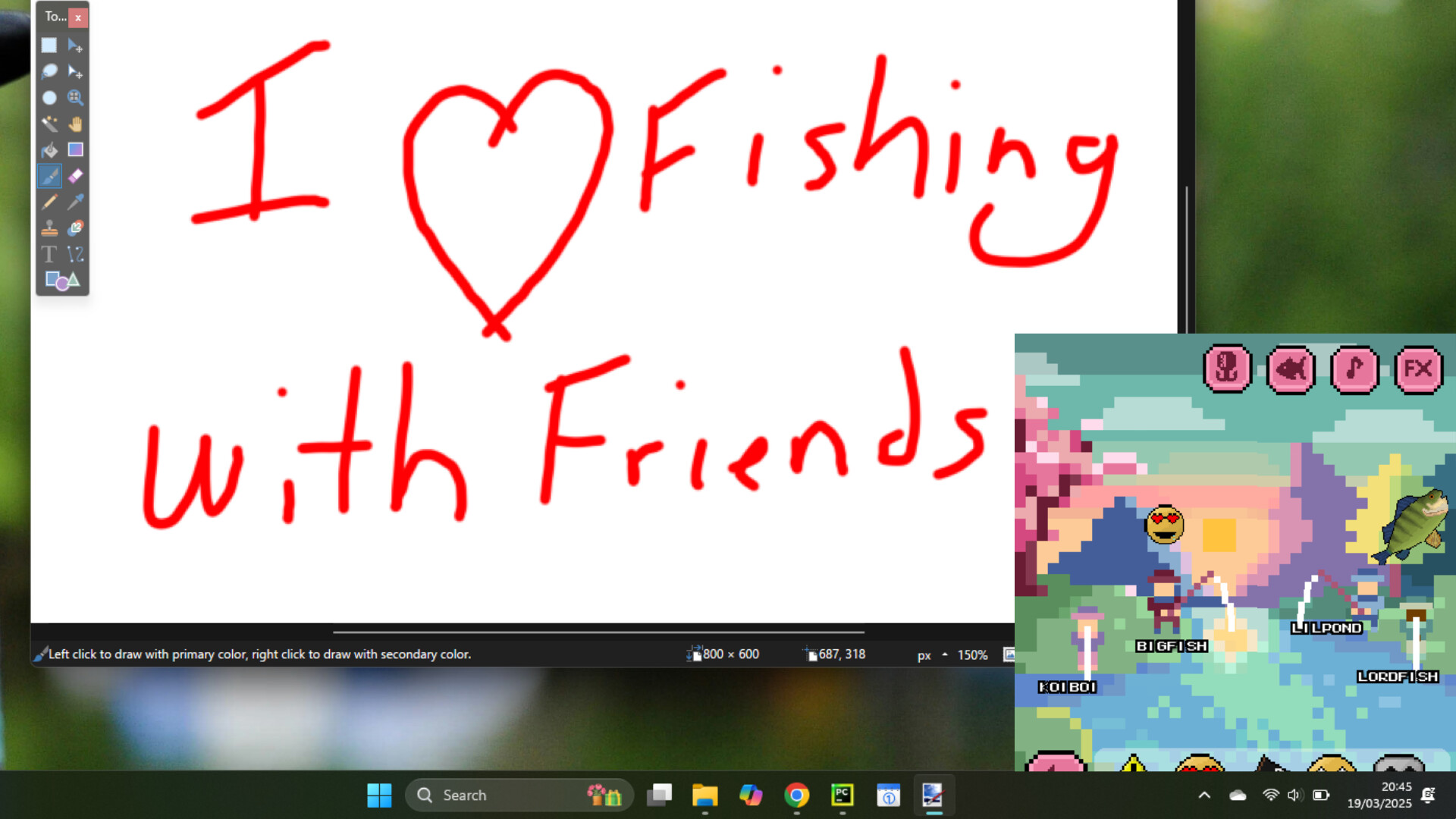 Strange Shores: Social Desktop Fishing screenshot 2