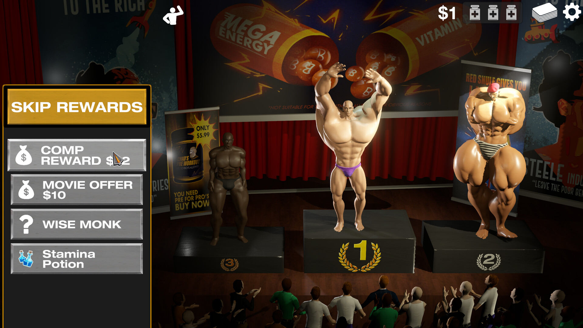 GET YOKED: Extreme Bodybuilding screenshot 13