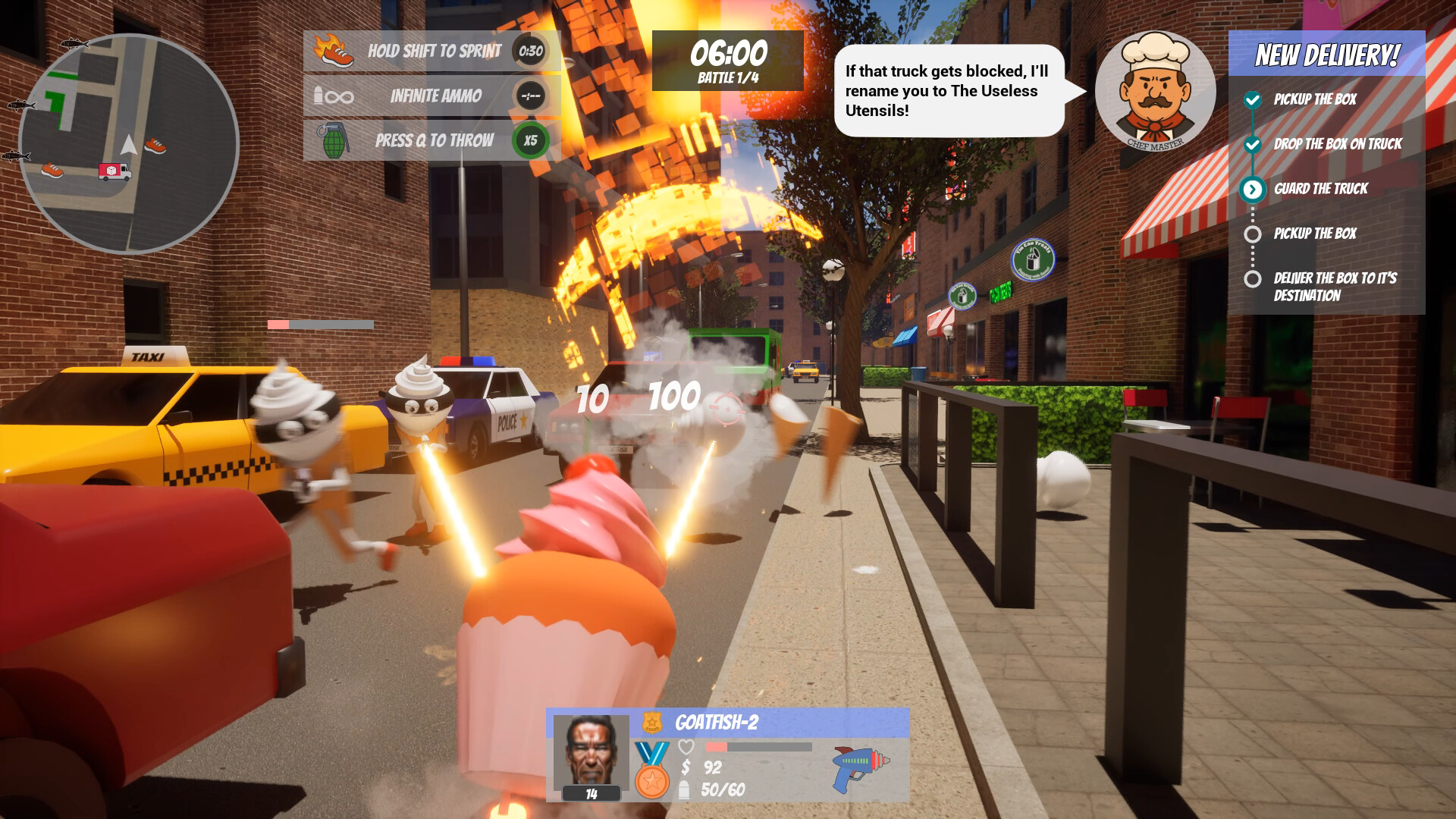 Battle Food Mania screenshot 4