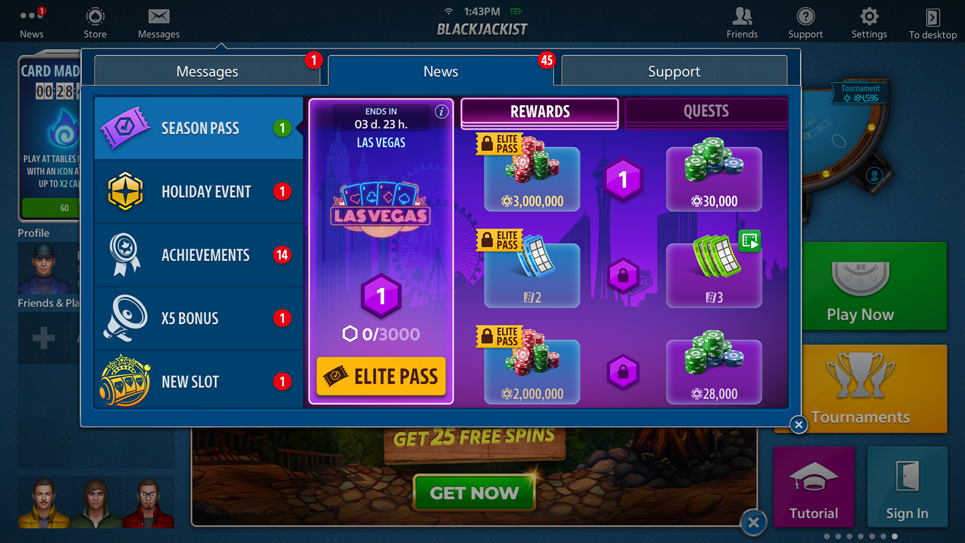 Blackjack 21: Blackjackist screenshot 7