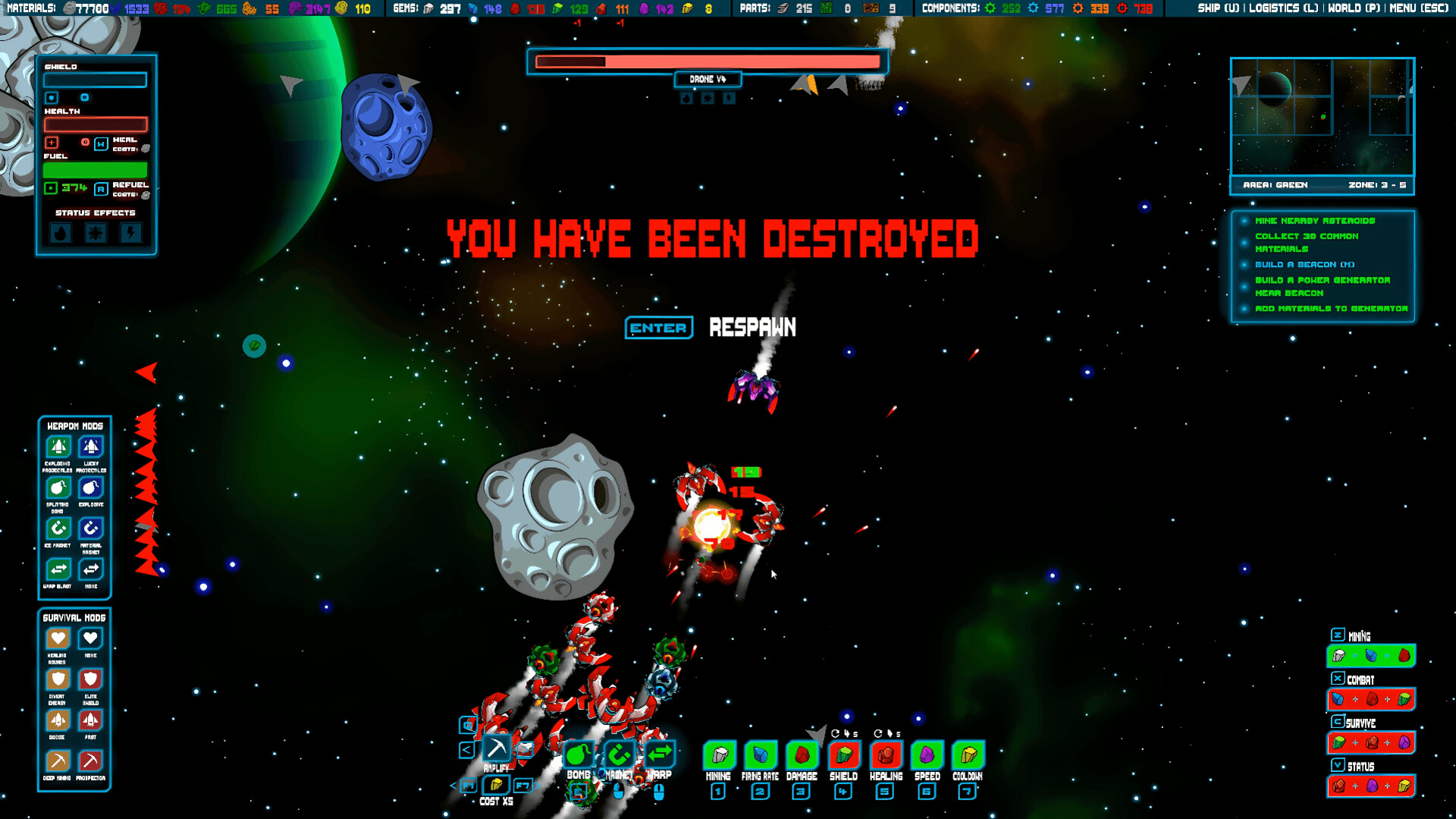 SPACEROCKS screenshot 4
