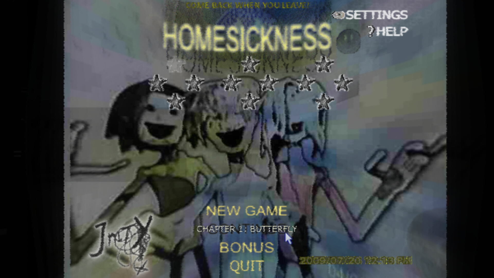 HOMESICKNESS screenshot 1