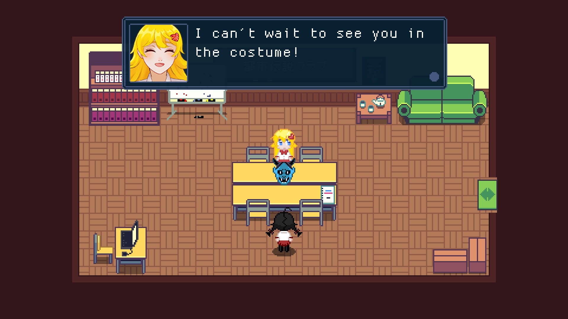 YOKAI GODDESS An Urban Legend Bullet hell Adventure screenshot 2